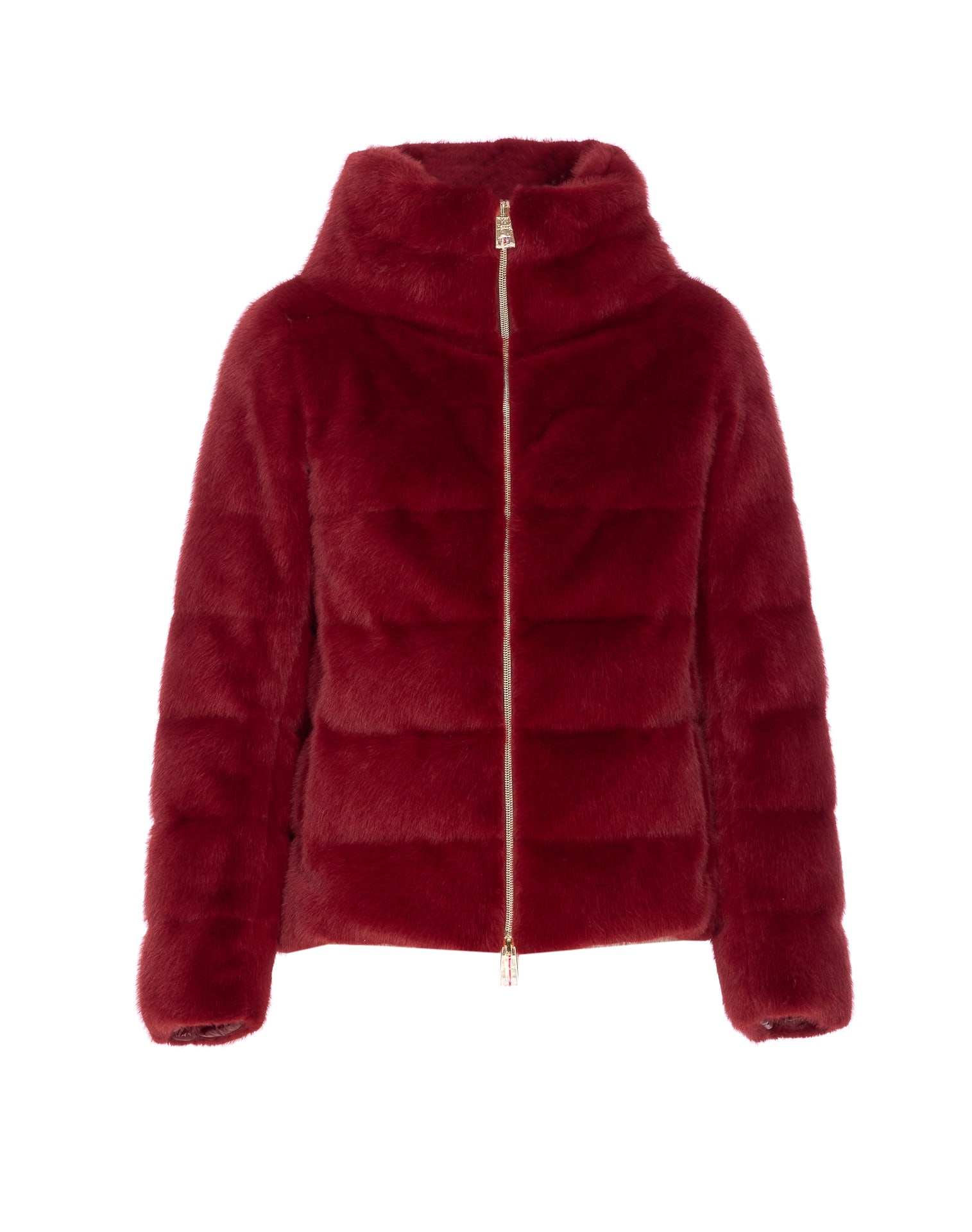 Faux Fur Cape Down Jacket