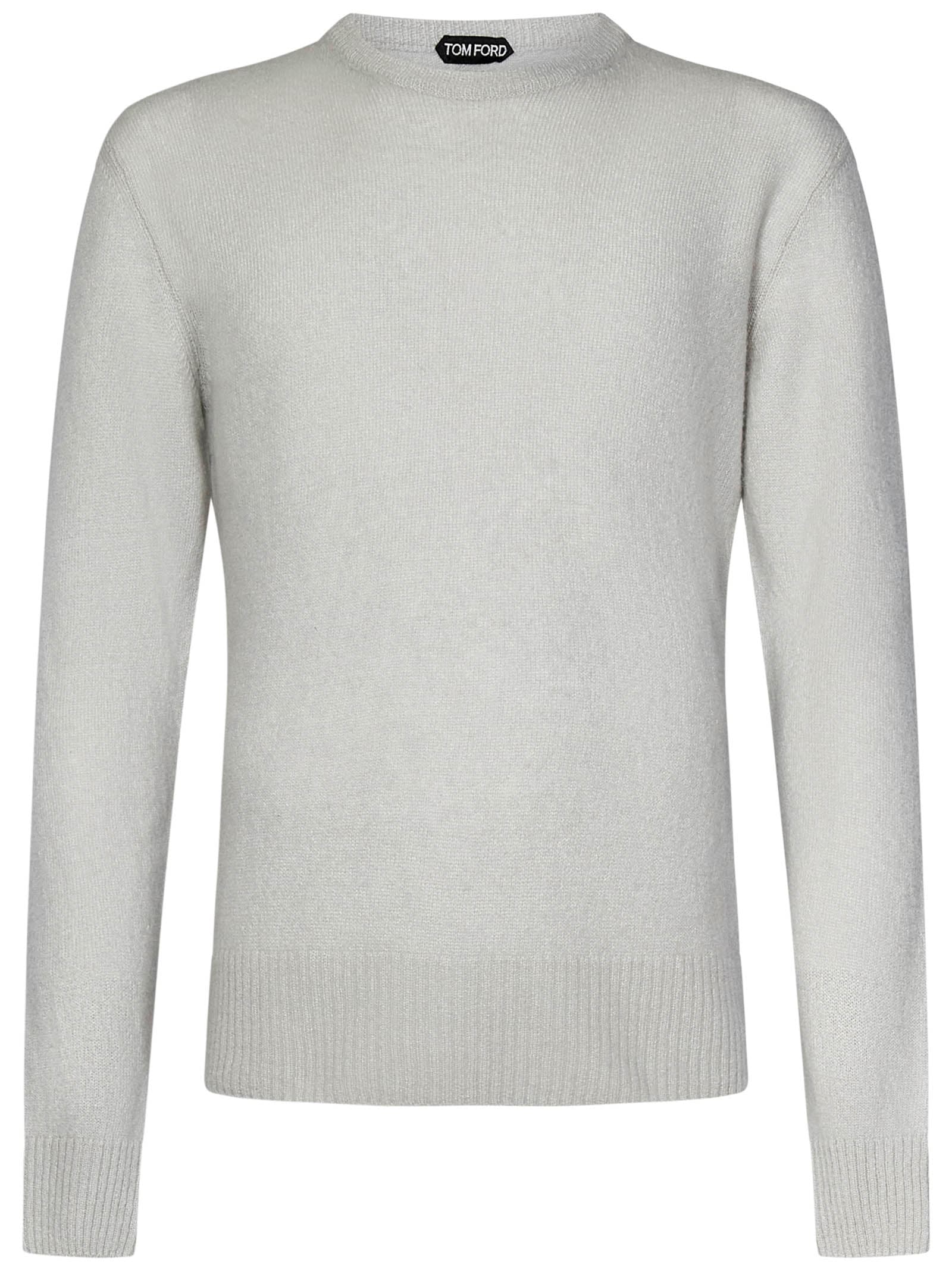 Shop Tom Ford Sweater In Grey