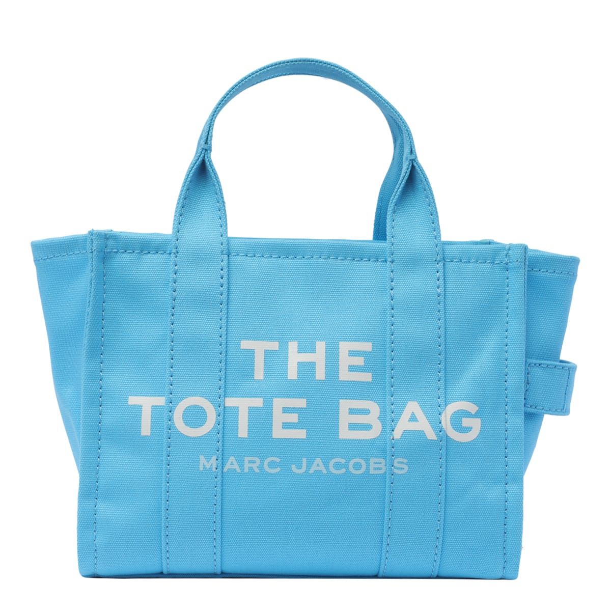 Shop Marc Jacobs The Small Tote Bag In Azzurro