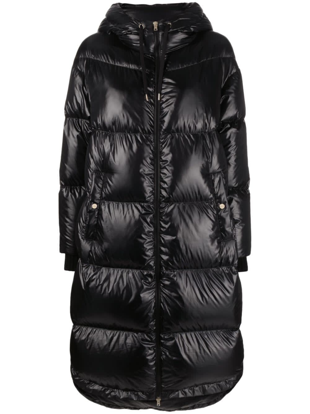 Shop Herno Parka Nylon Ultralight In Nero