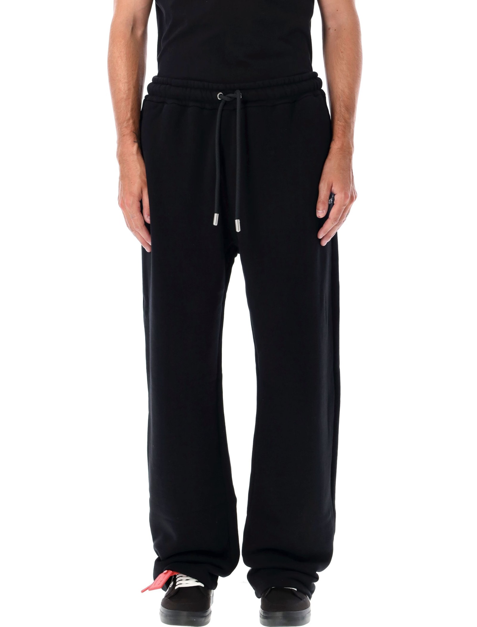 Shop Off-white Pixel Diag Sweatpants In Black