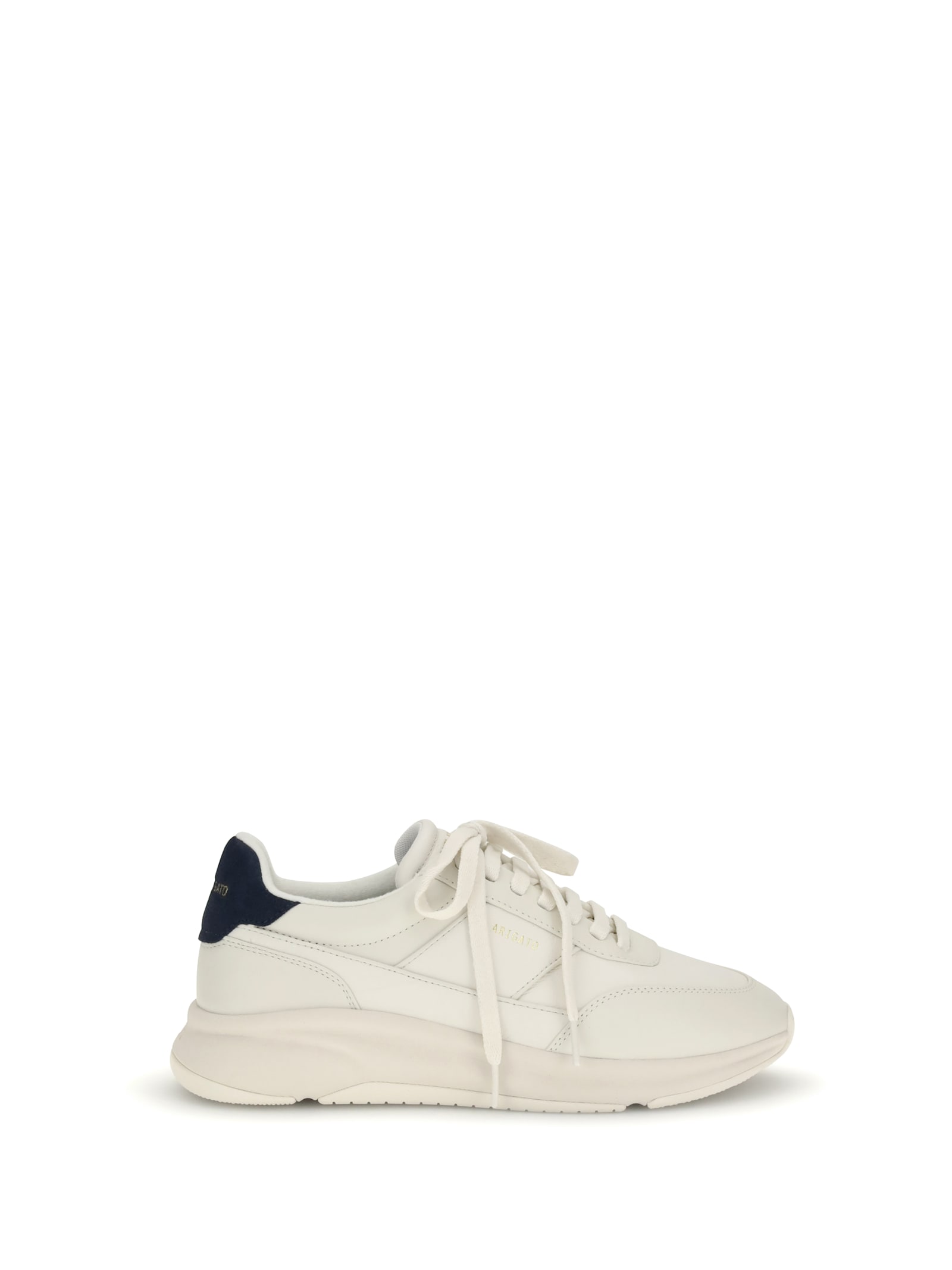 Axel Arigato Genesis Neo Sneakers In White Suede And Leather In Neutral