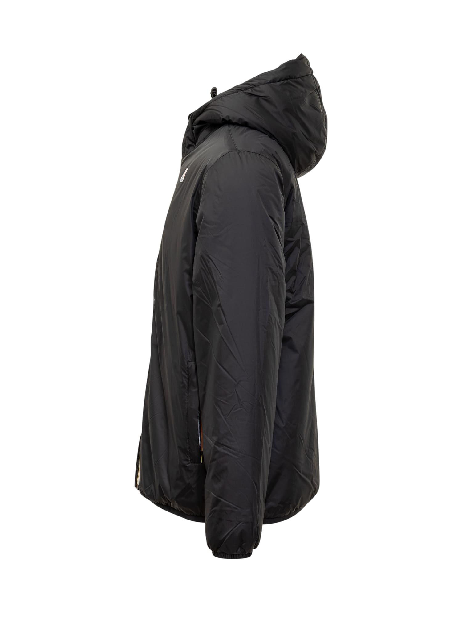 Shop K-way Le Vrai 3.0 Claude Jacket In Black Pure