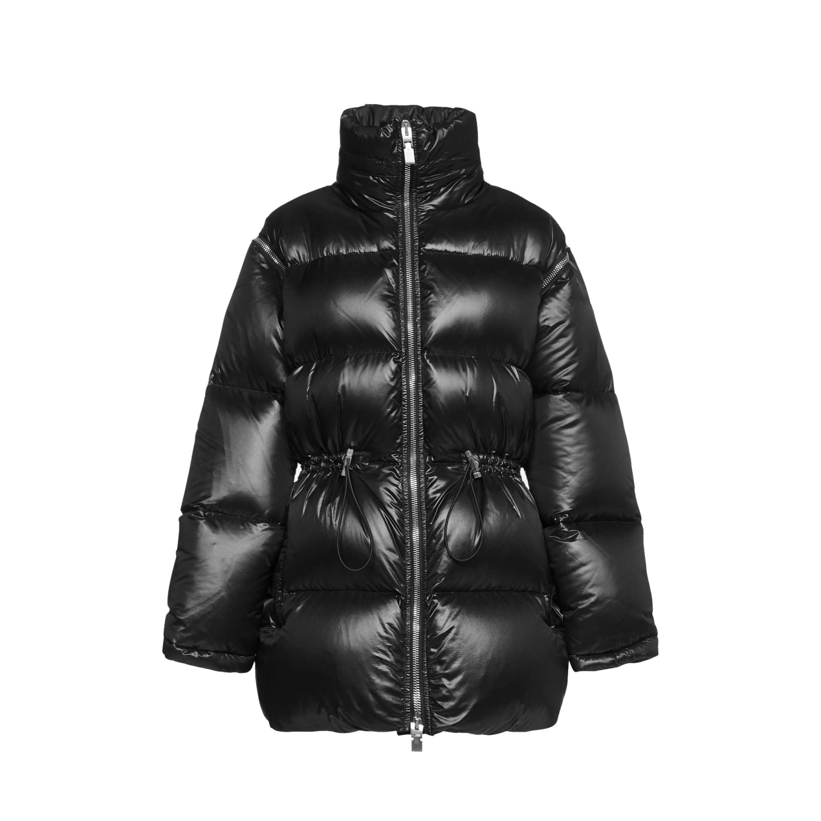 GIVENCHY HOODED QUILTED COAT