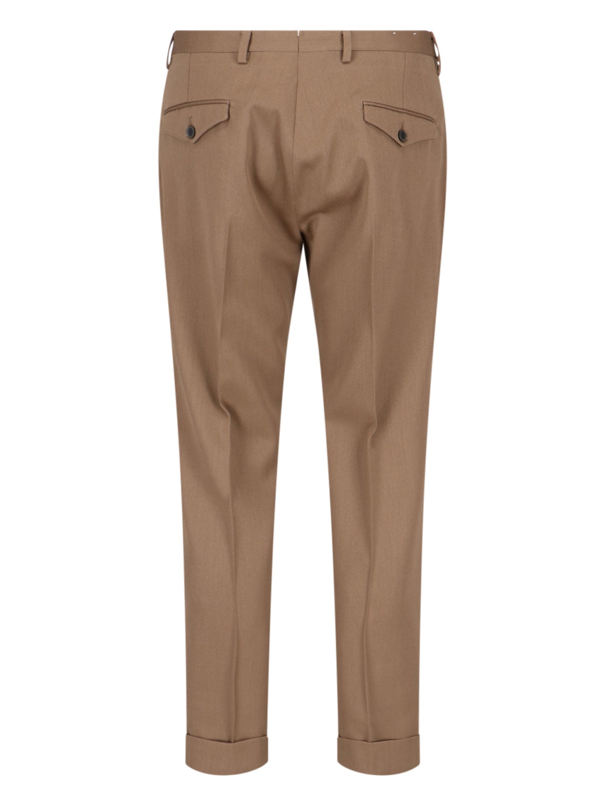 Shop Briglia 1949 Slim Trousers In Brown