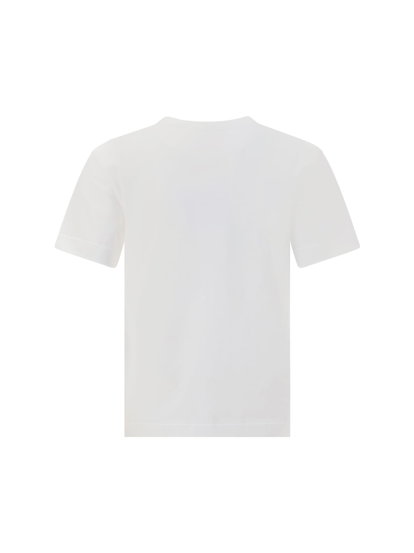 Jacquemus Relaxed-fit Cotton T-shirt With Subtle Logo In White