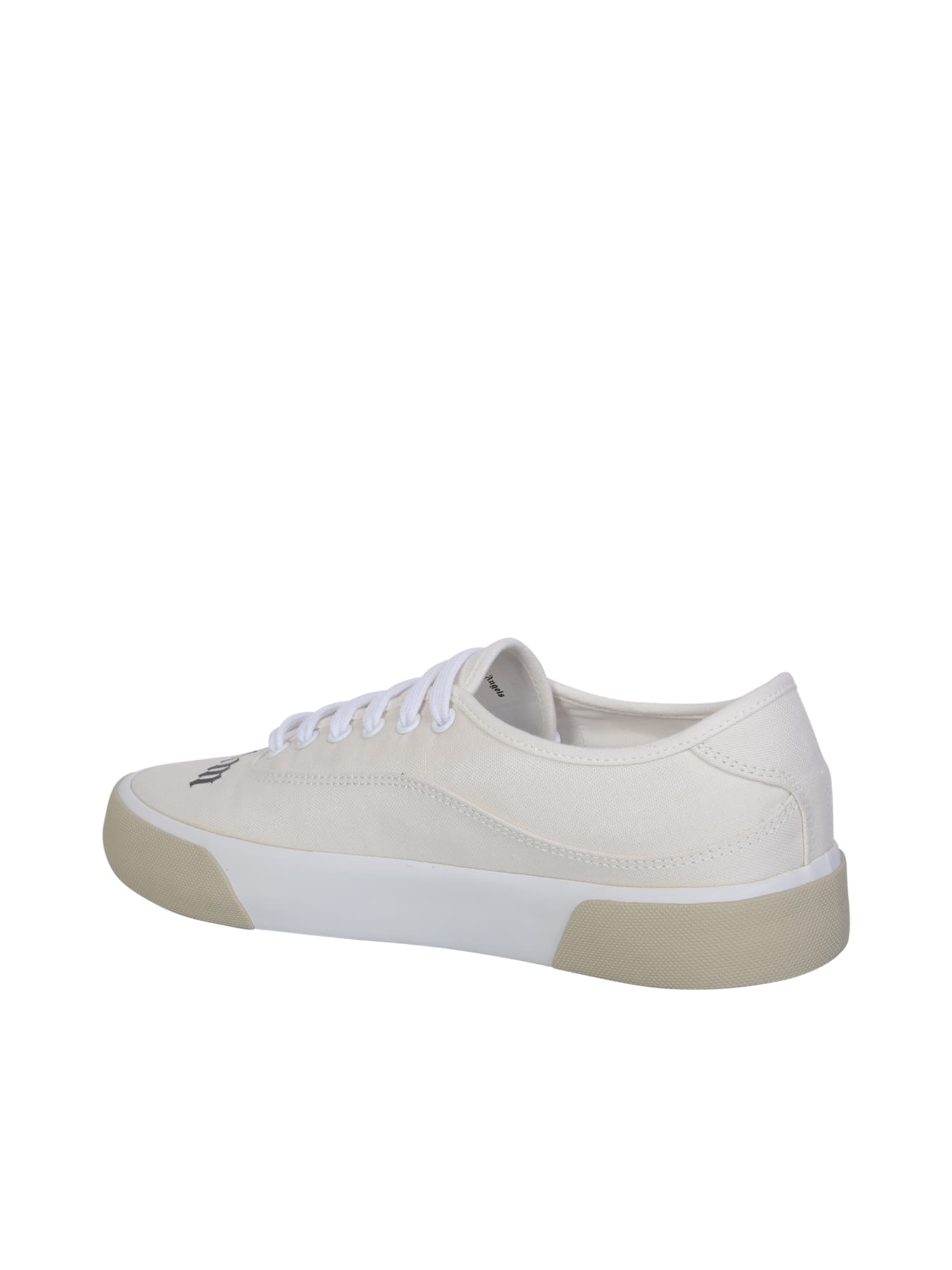 Shop Palm Angels Skater Low Sneakers In White