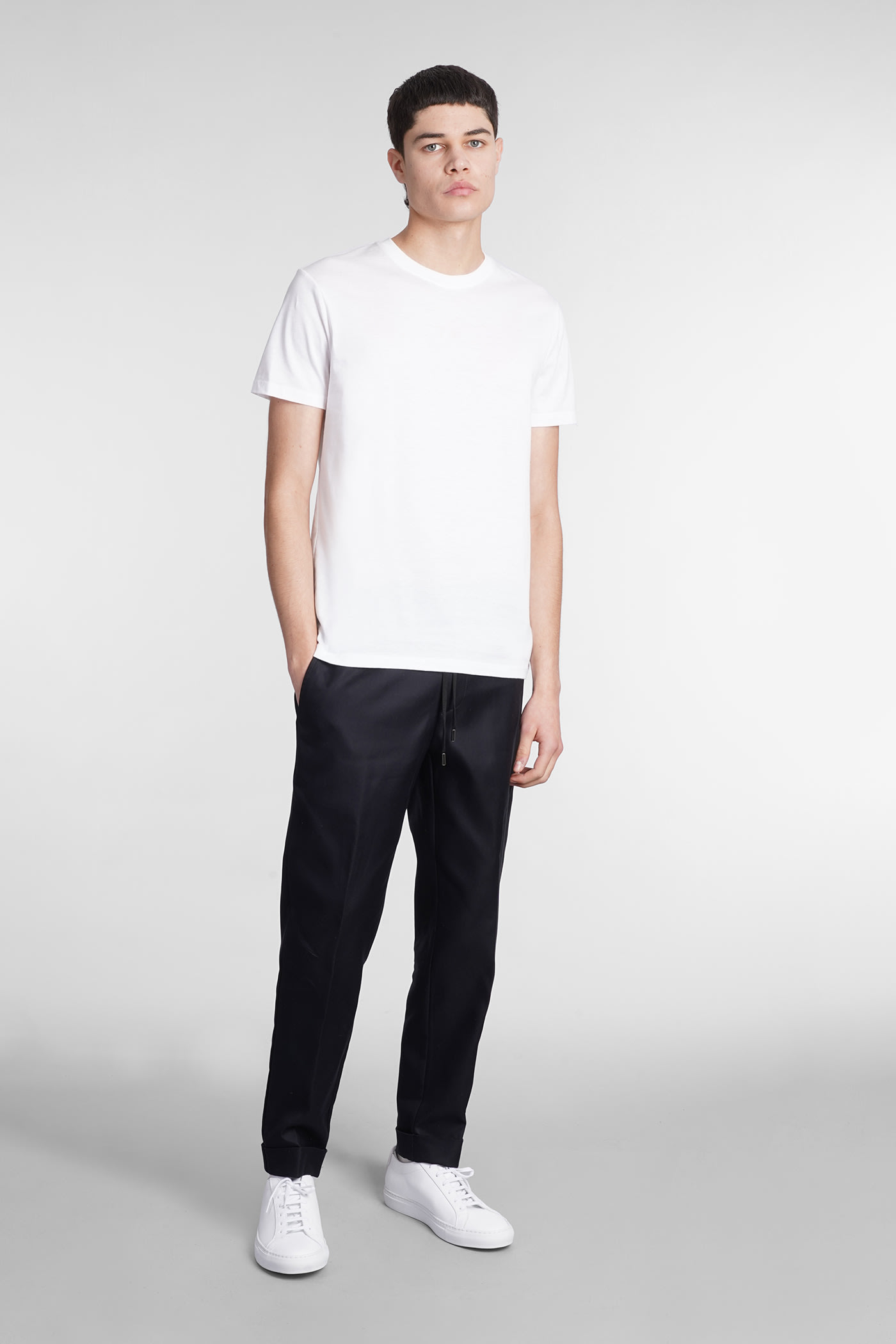 Shop Costumein Sol Pants In Black Cotton