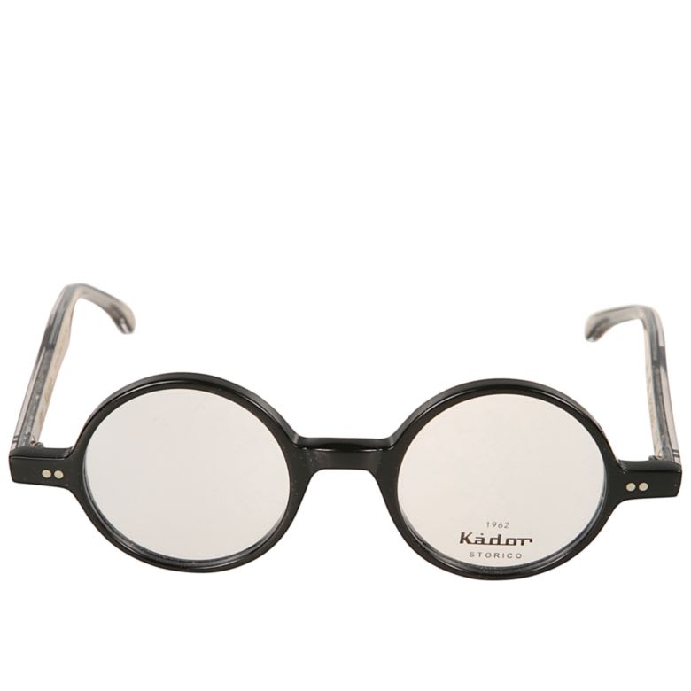 Kador Epoque Round-frame Glasses In Black