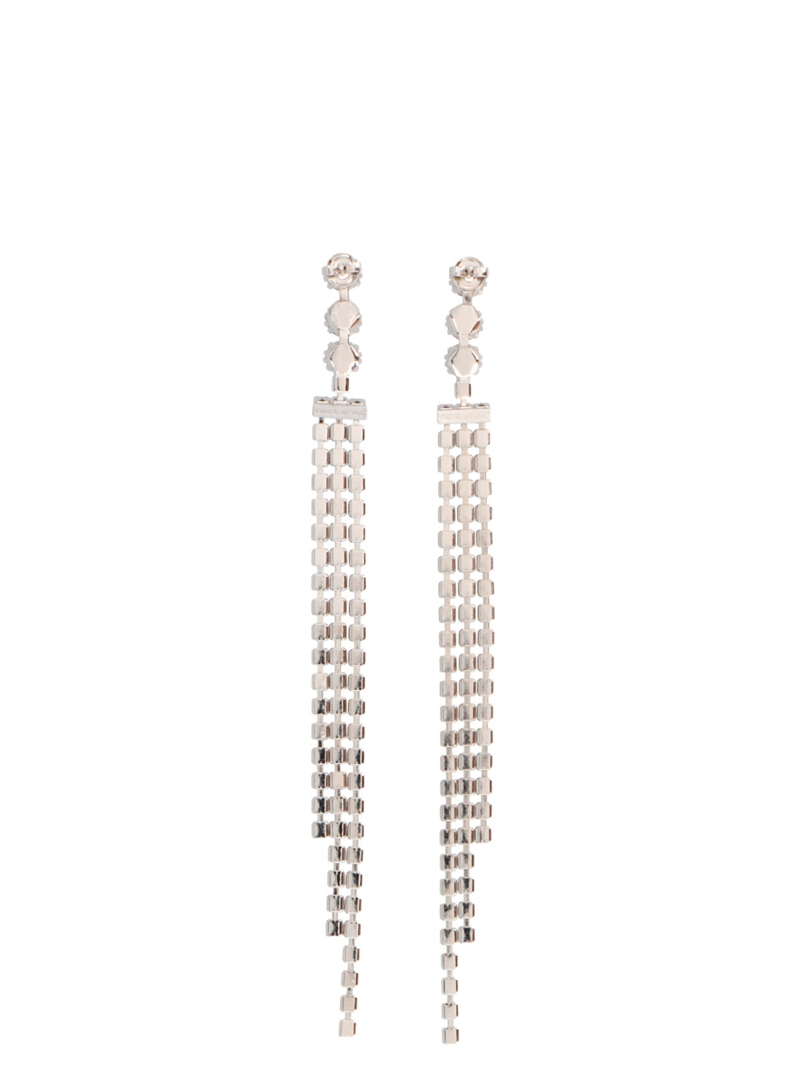 Shop Isabel Marant Boucle Doreill Earrings In Silver