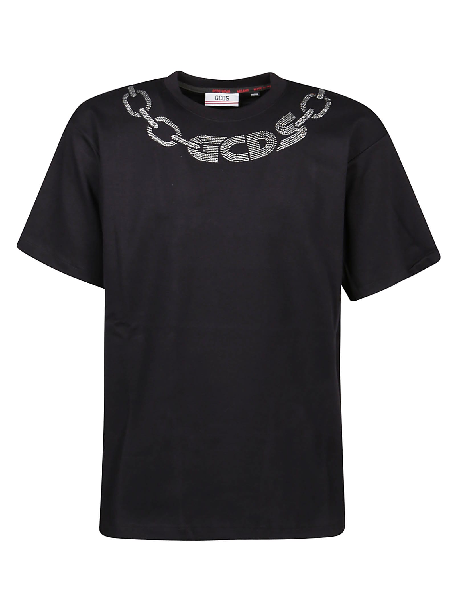 GCDS Chain Strass Vasic T-shirt