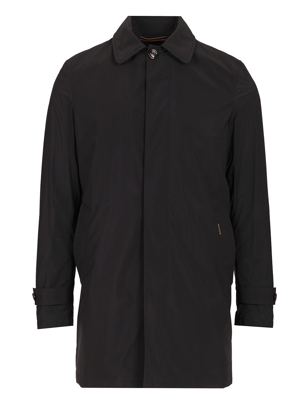 Moorer 'vittor-k' Jacket Cuff Buttons Front Pockets In Blue