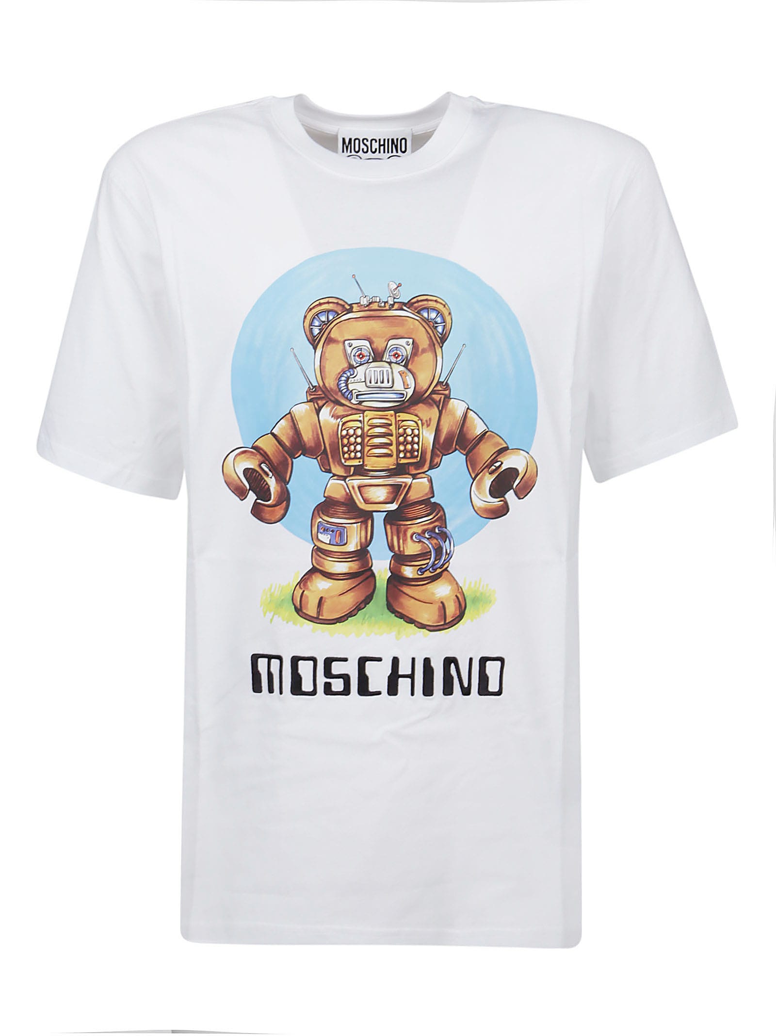 Moschino Robotic Teddy Print T-shirt