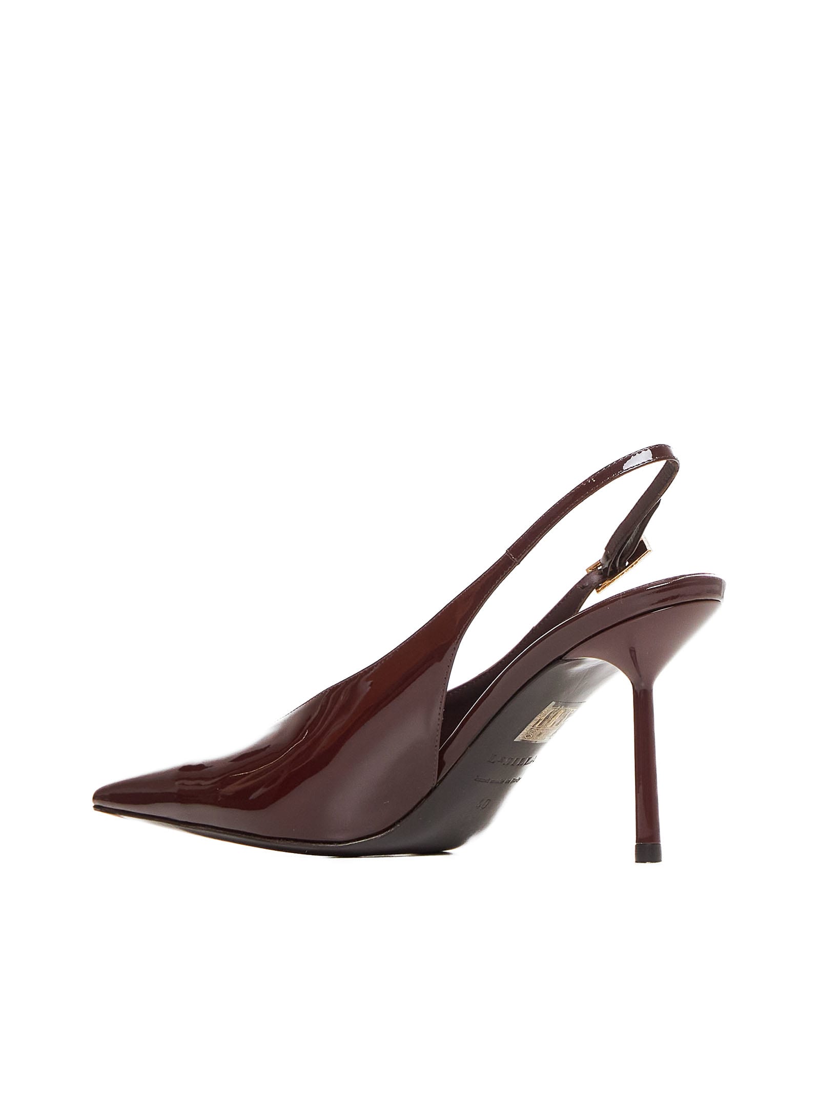 Shop Le Silla High-heeled Shoe In Fondente