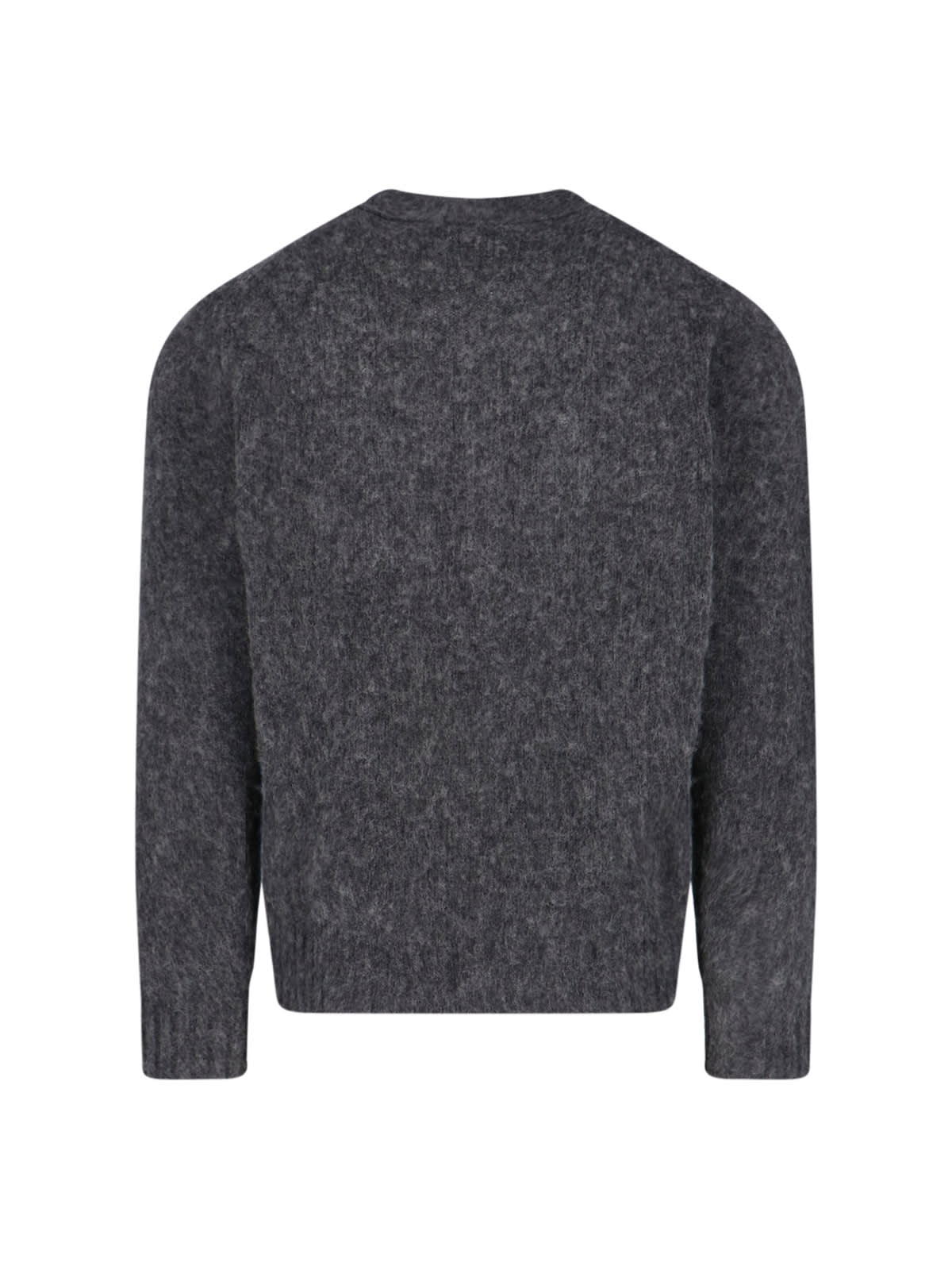 Aspesi V-neck Cardigan In Gray