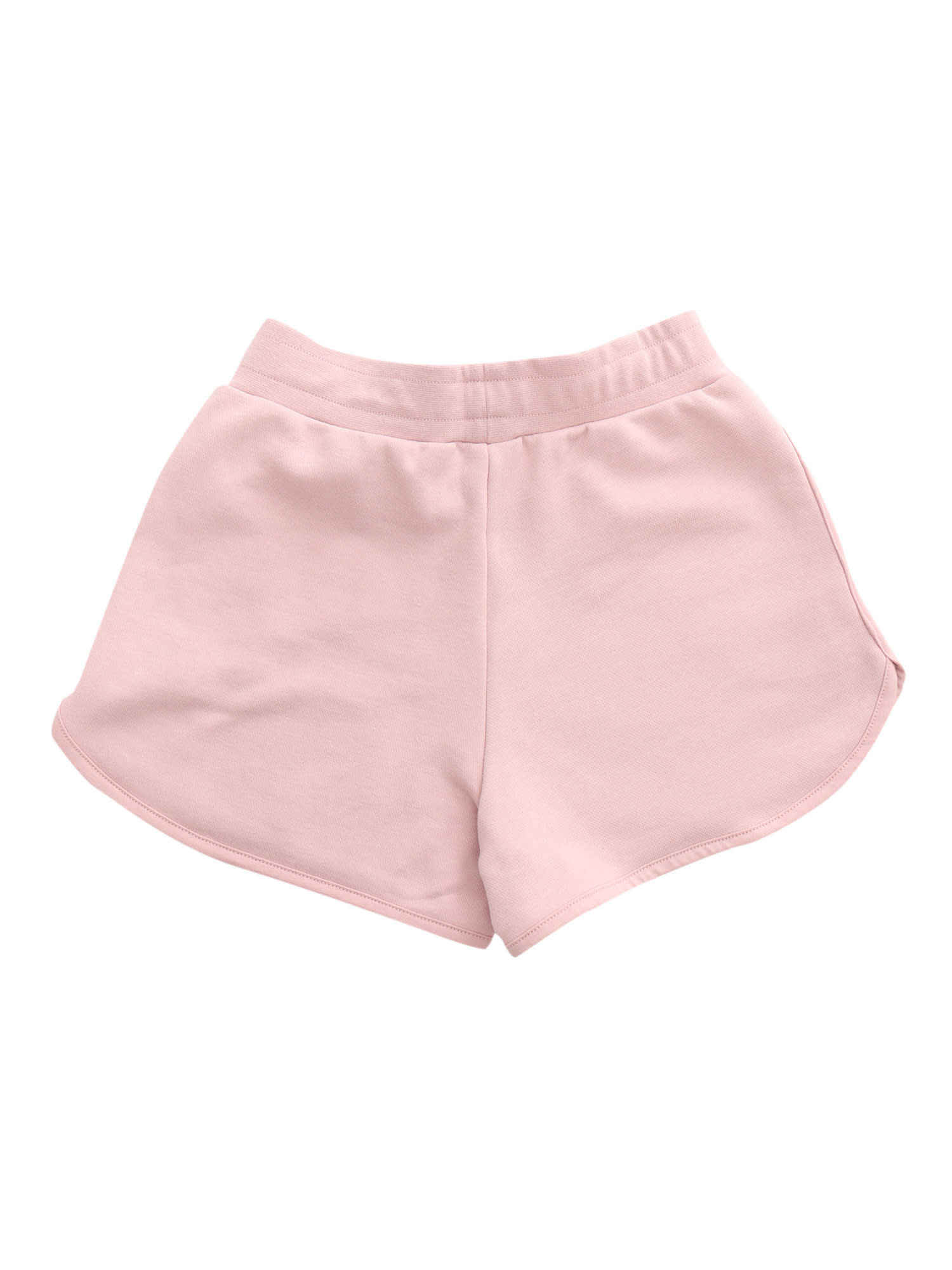 Shop Golden Goose Terry Shorts In Pink