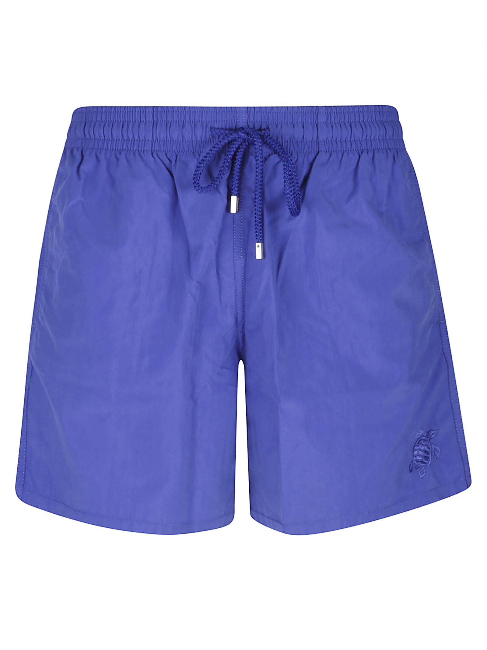 Vilebrequin Men`s Solid Color Swim Shorts In Blue