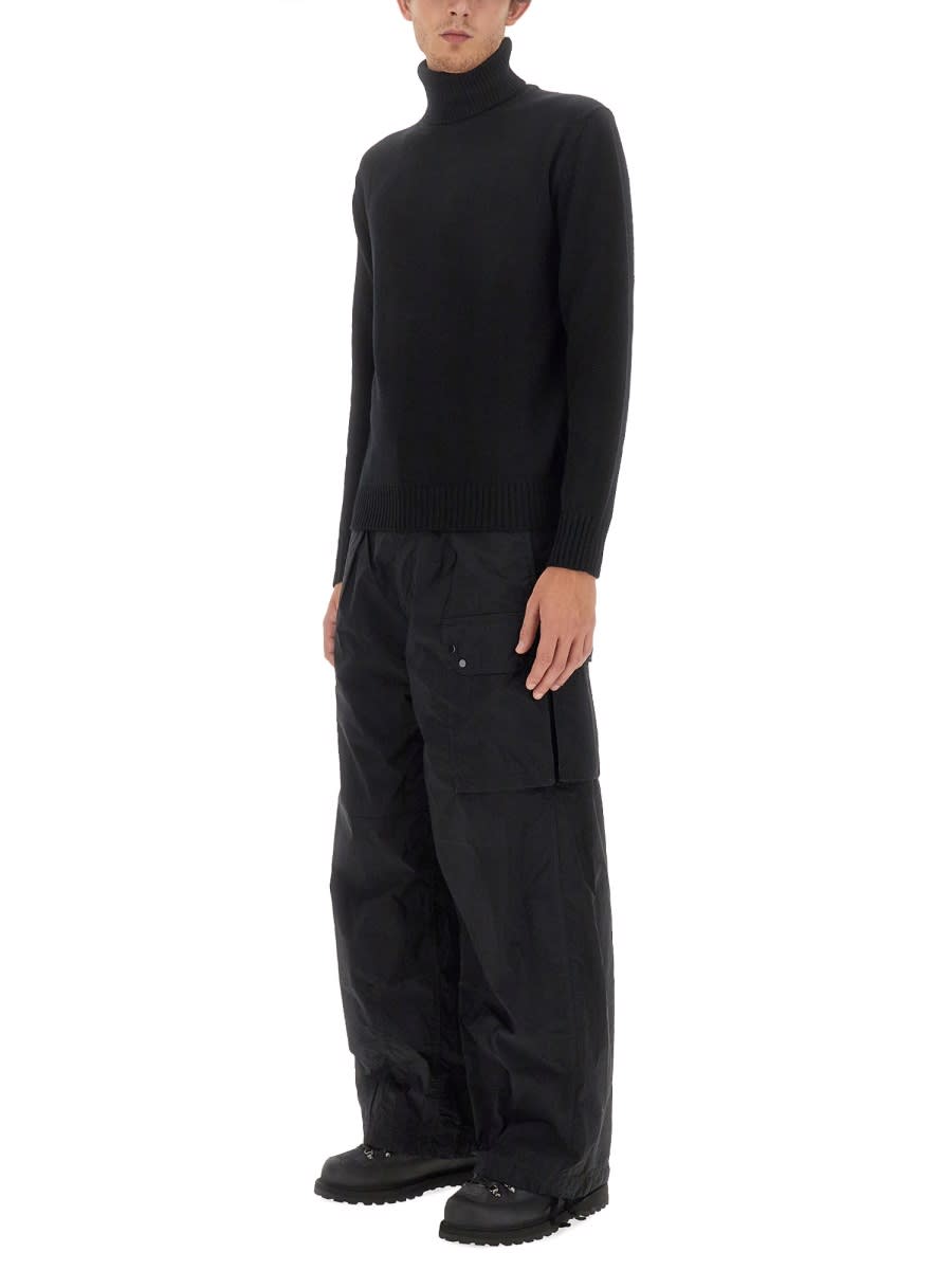 Shop Ten C Cargo Pantaloene In Black