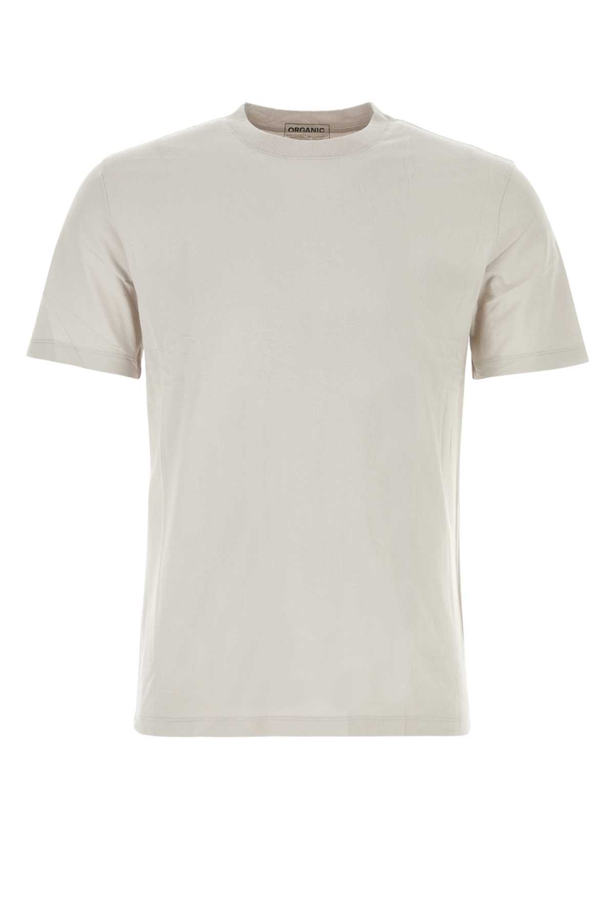 Shop Maison Margiela Multicolor Cotton T-shirt Set In Greywhitecream