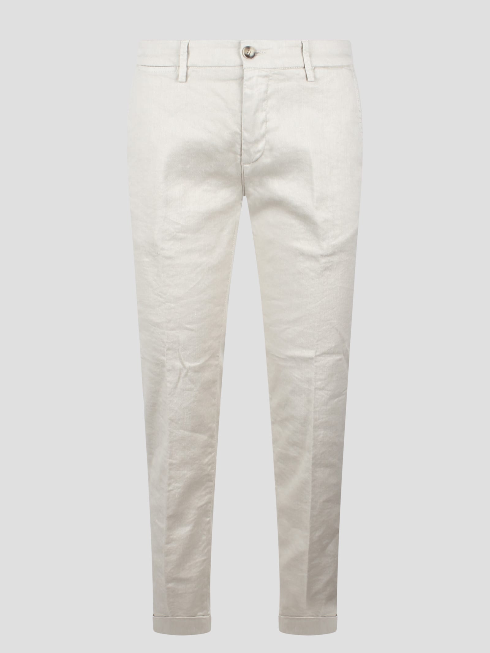Shop Re-hash Mucha Chinos Pant In Nude & Neutrals