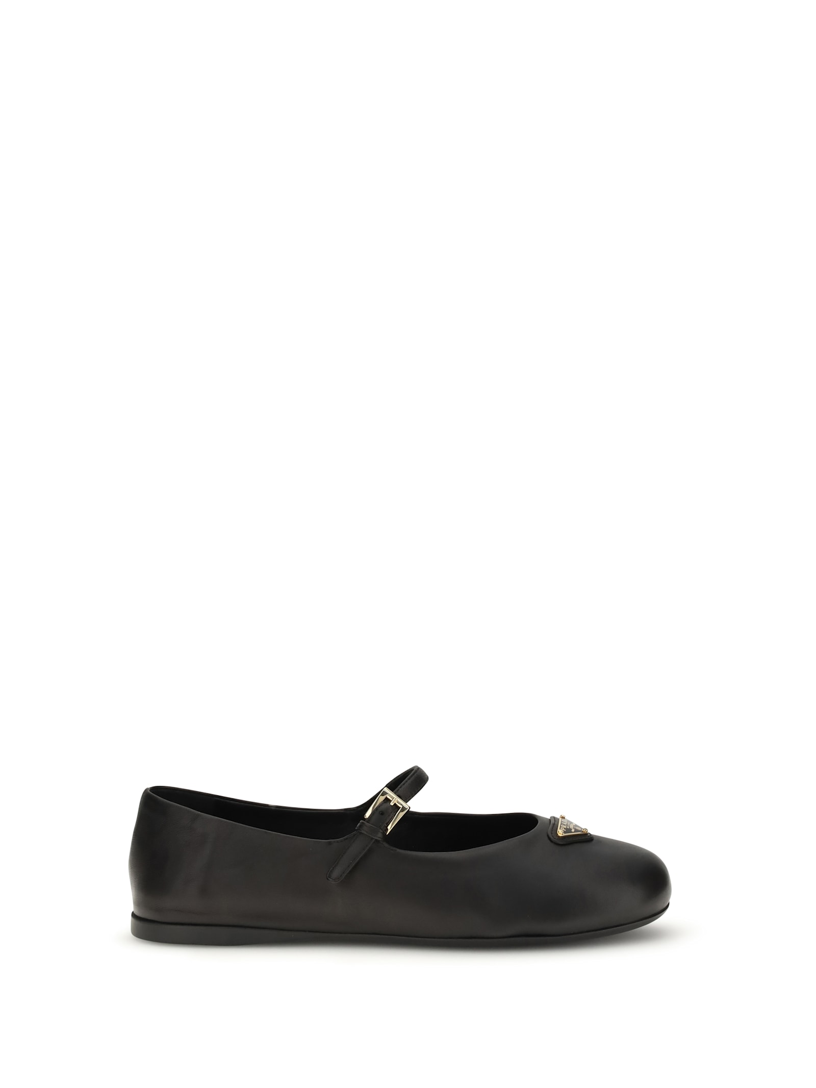 Prada Nappa Leather Ballerinas