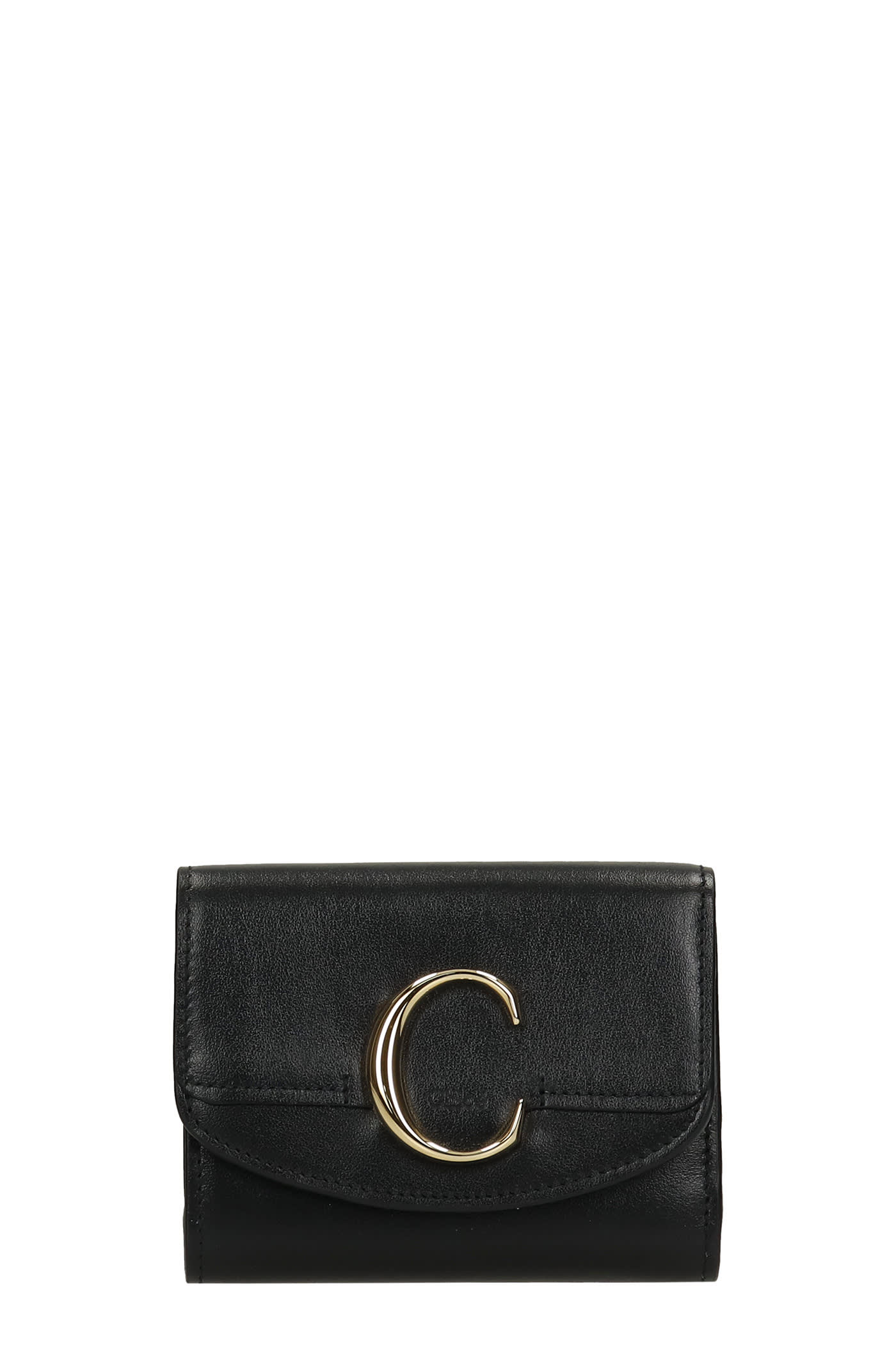 Chloé Wallet In Black Leather