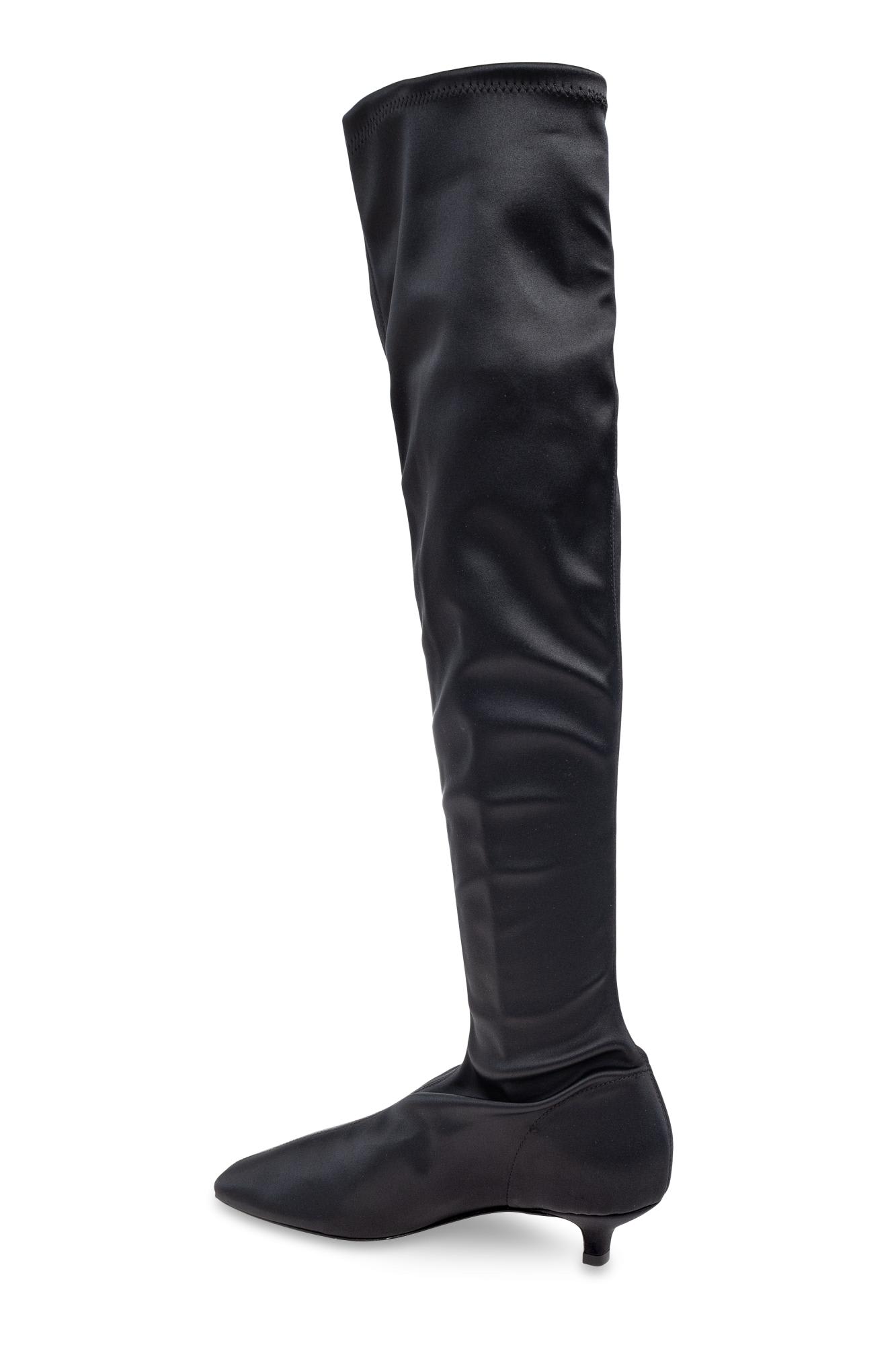 Totême Toteme Over-the-knee Boots In Black