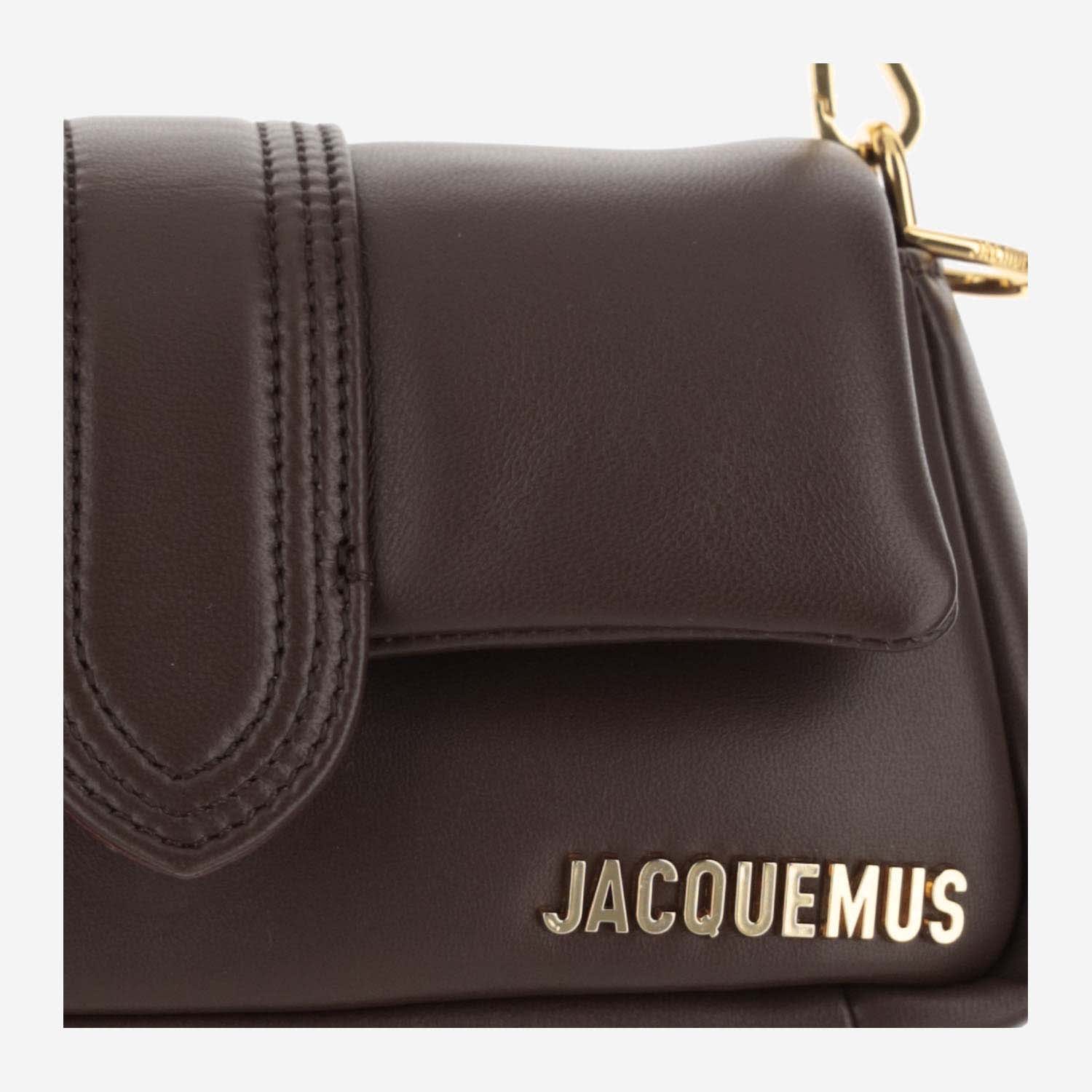 Shop Jacquemus Le Petit Bambimou Bag In Medium Brown