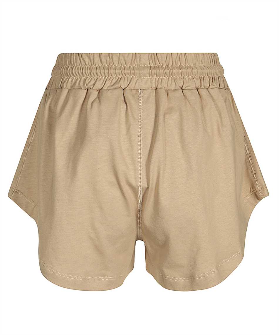 Msgm Cotton Shorts In Neutral