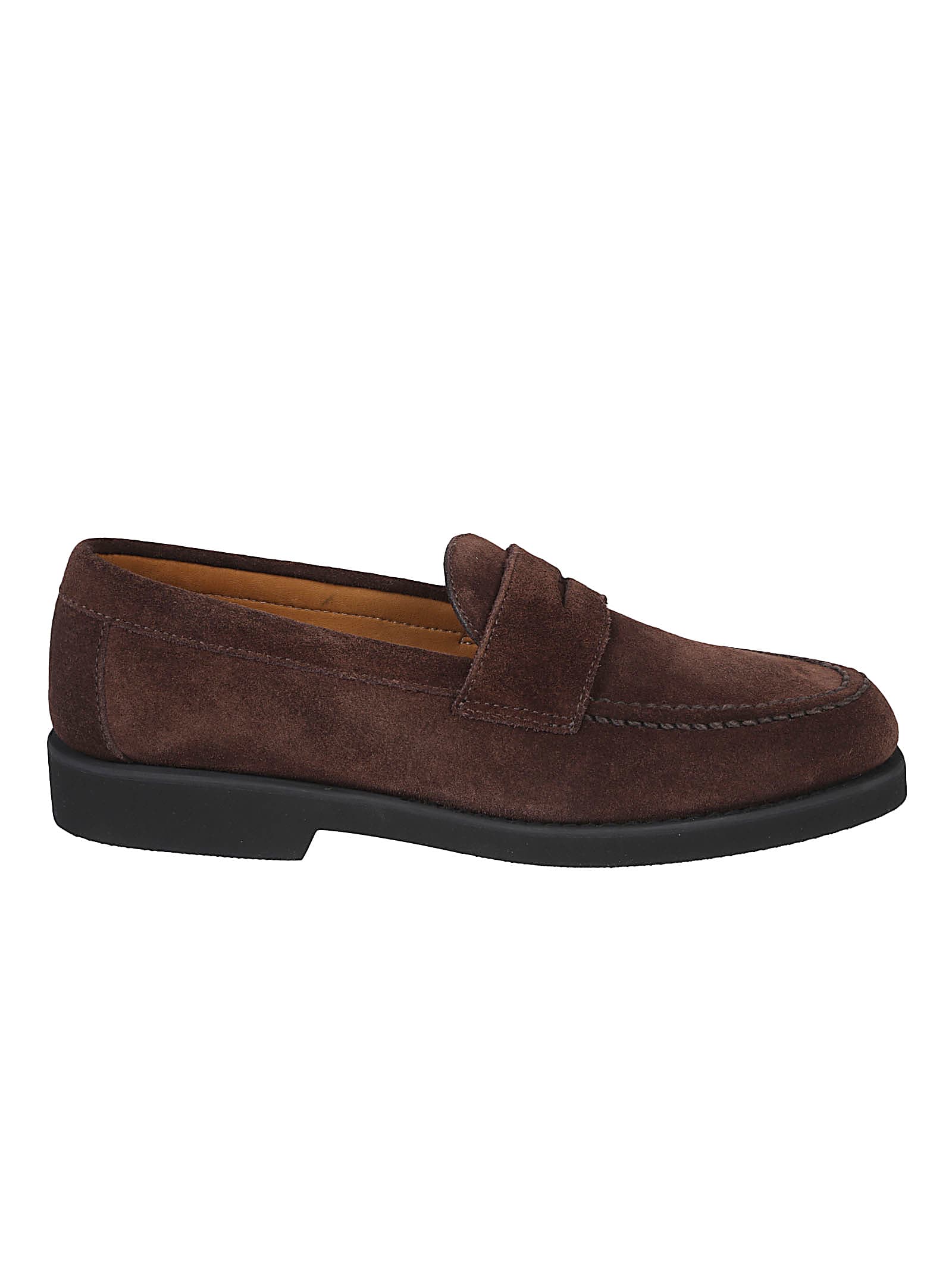 Sebago Ryan Suede Polaris Loafers In Brown