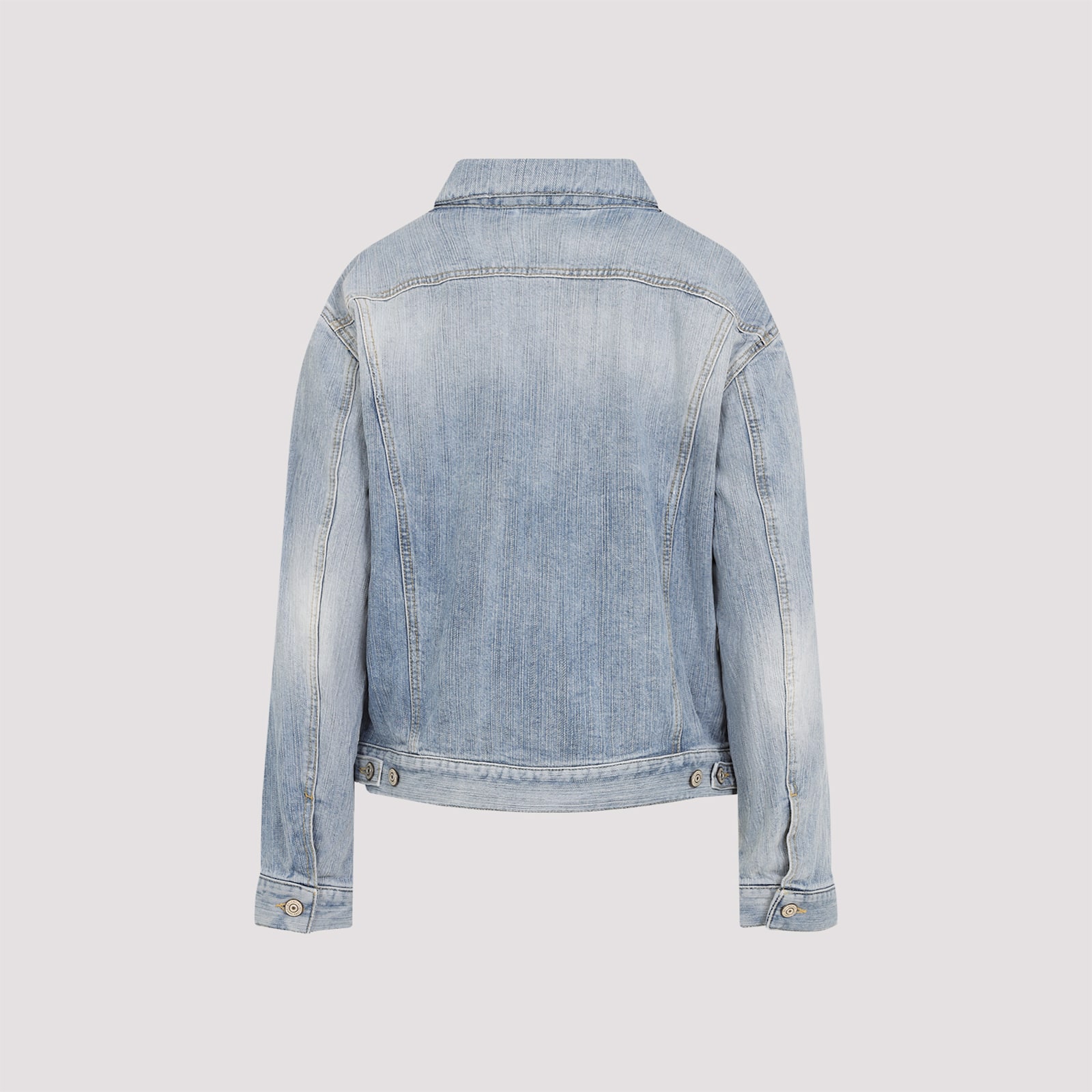 Balenciaga Standing Collar Jacket In Nineties