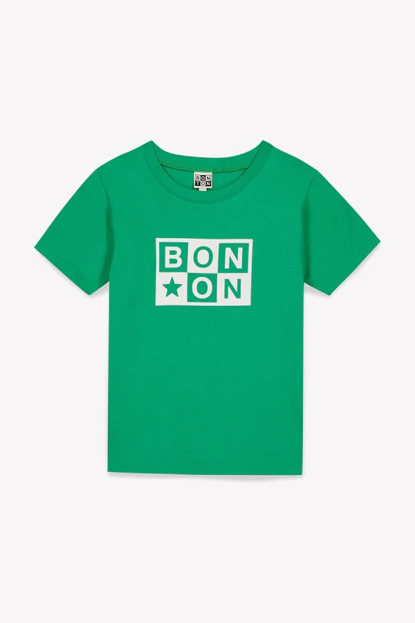 Shop Bonton T-shirt Con Stampa In Green