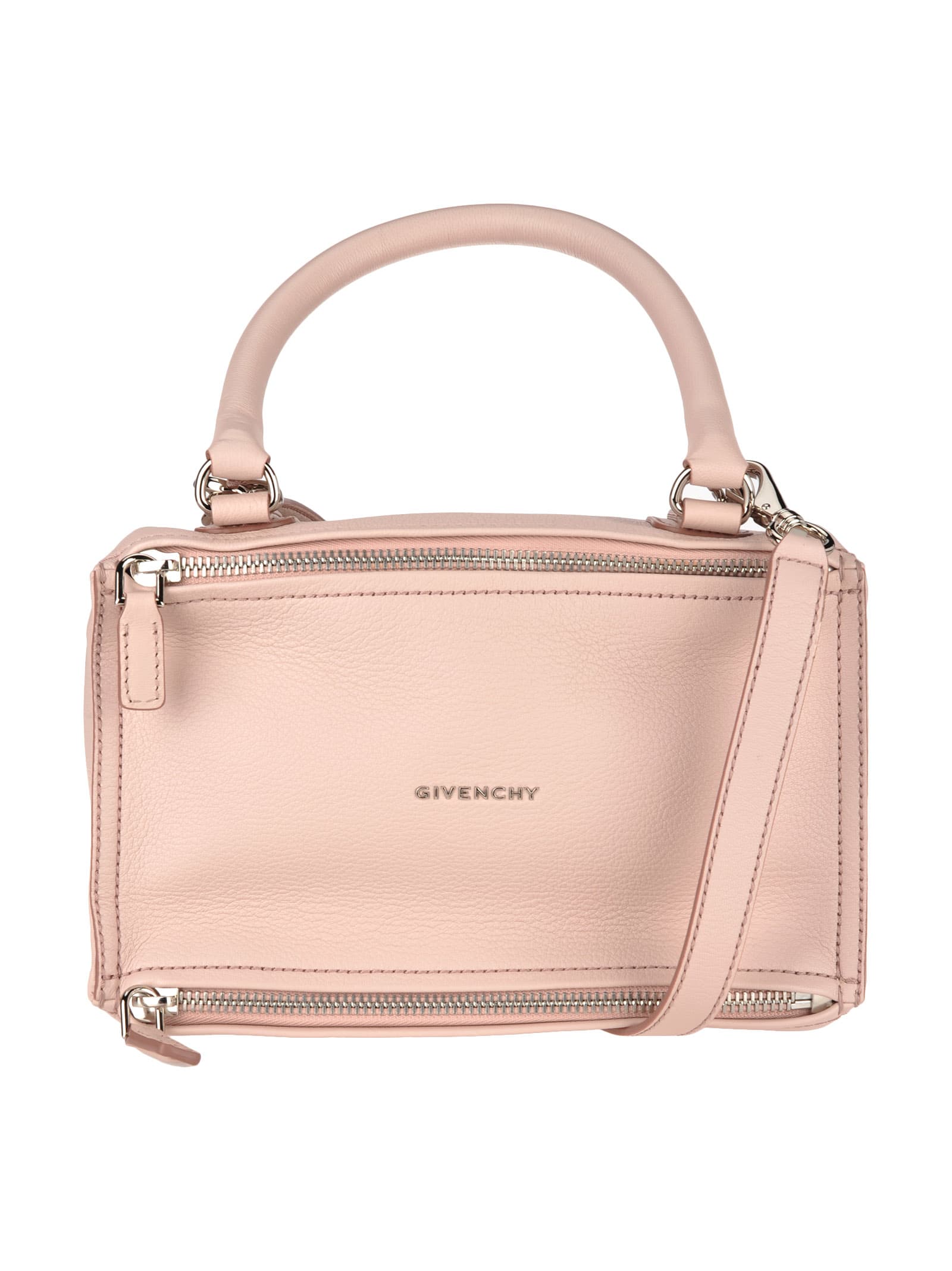 Click to view more detailed imagery on our partner's website Givenchy Pandora Shoulder Bag In Pale Pink