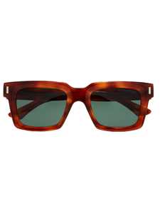 Shop Cutler And Gross 1386 Eyewear In Honey Turtle Havana