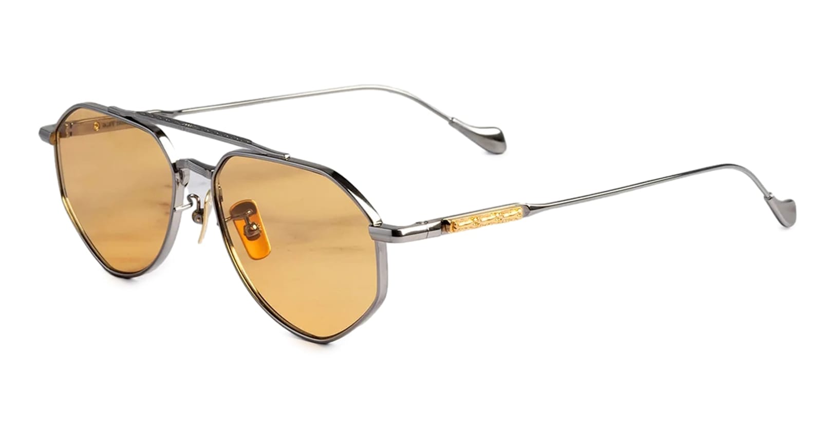 Cutler And Gross The Great Frog - Lynott - Gunmetal Sunglasses In Silver