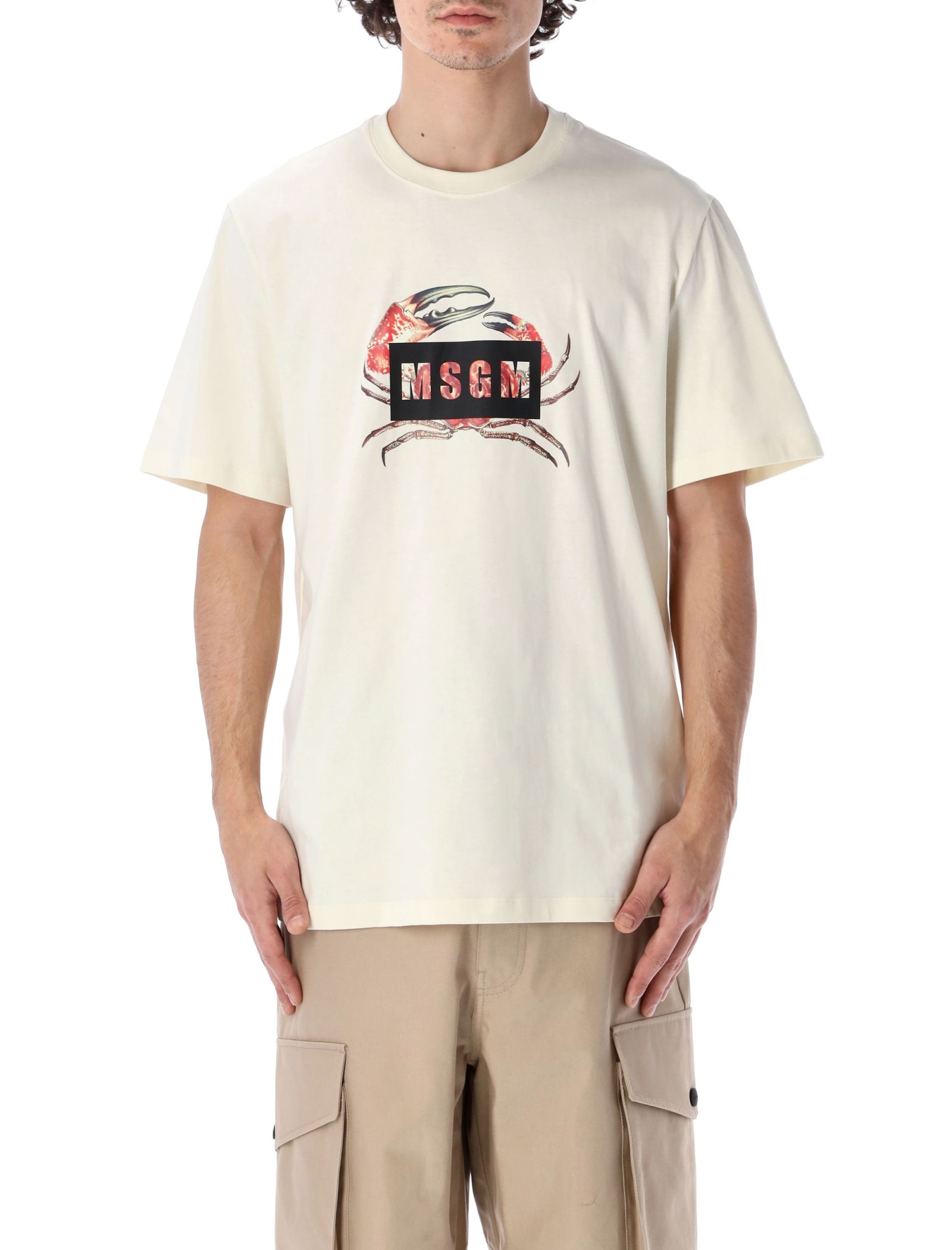 MSGM Crab T-shirt