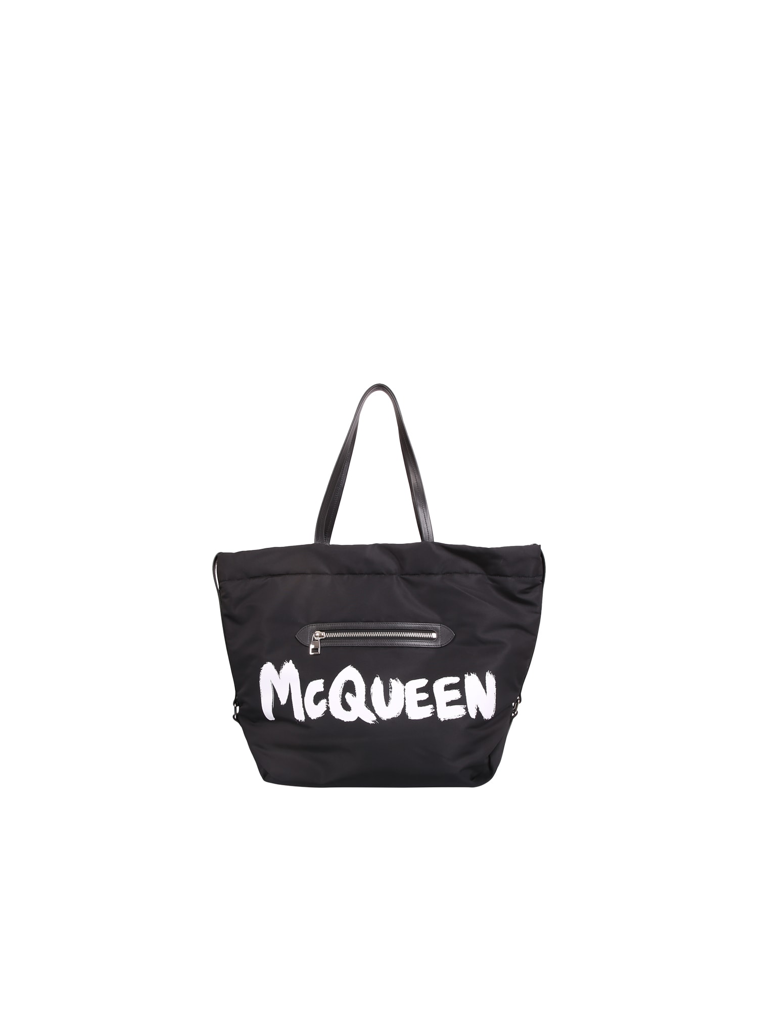 Alexander McQueen The Bundle Logo Tote Bag