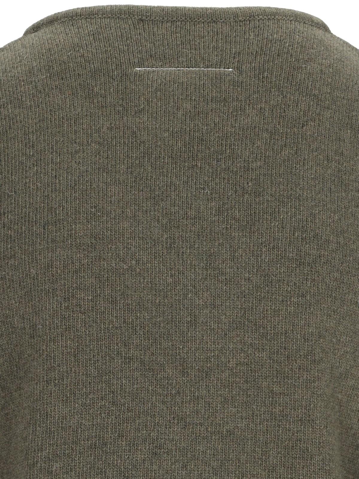 Shop Mm6 Maison Margiela Cut-out Detail Sweater