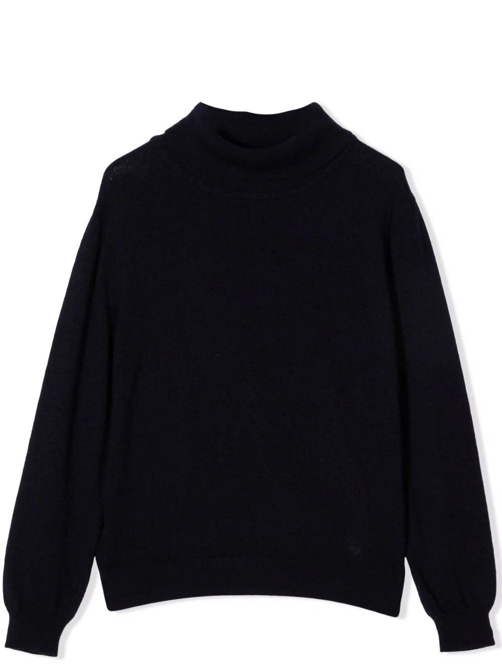 Fay Kids' Turtleneck Sweater In Blu | ModeSens