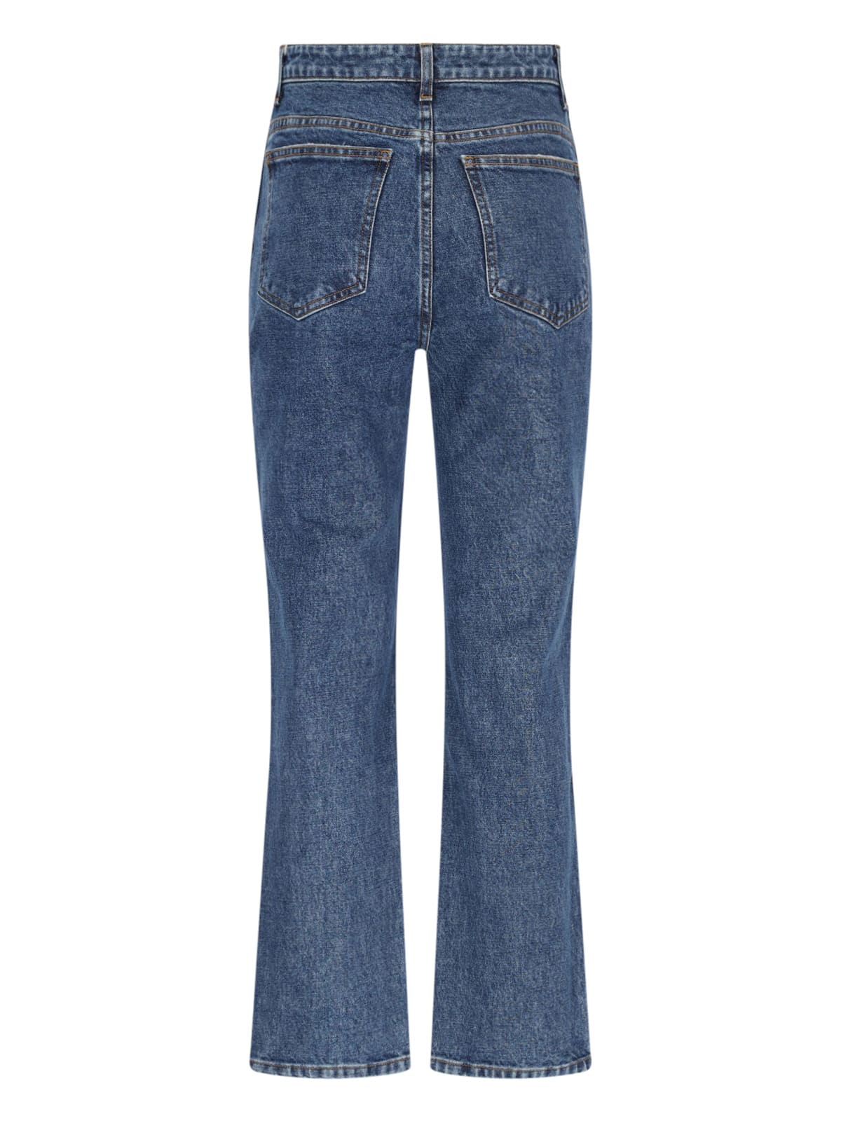 Khaite Corben Straight-leg Jeans In Boone