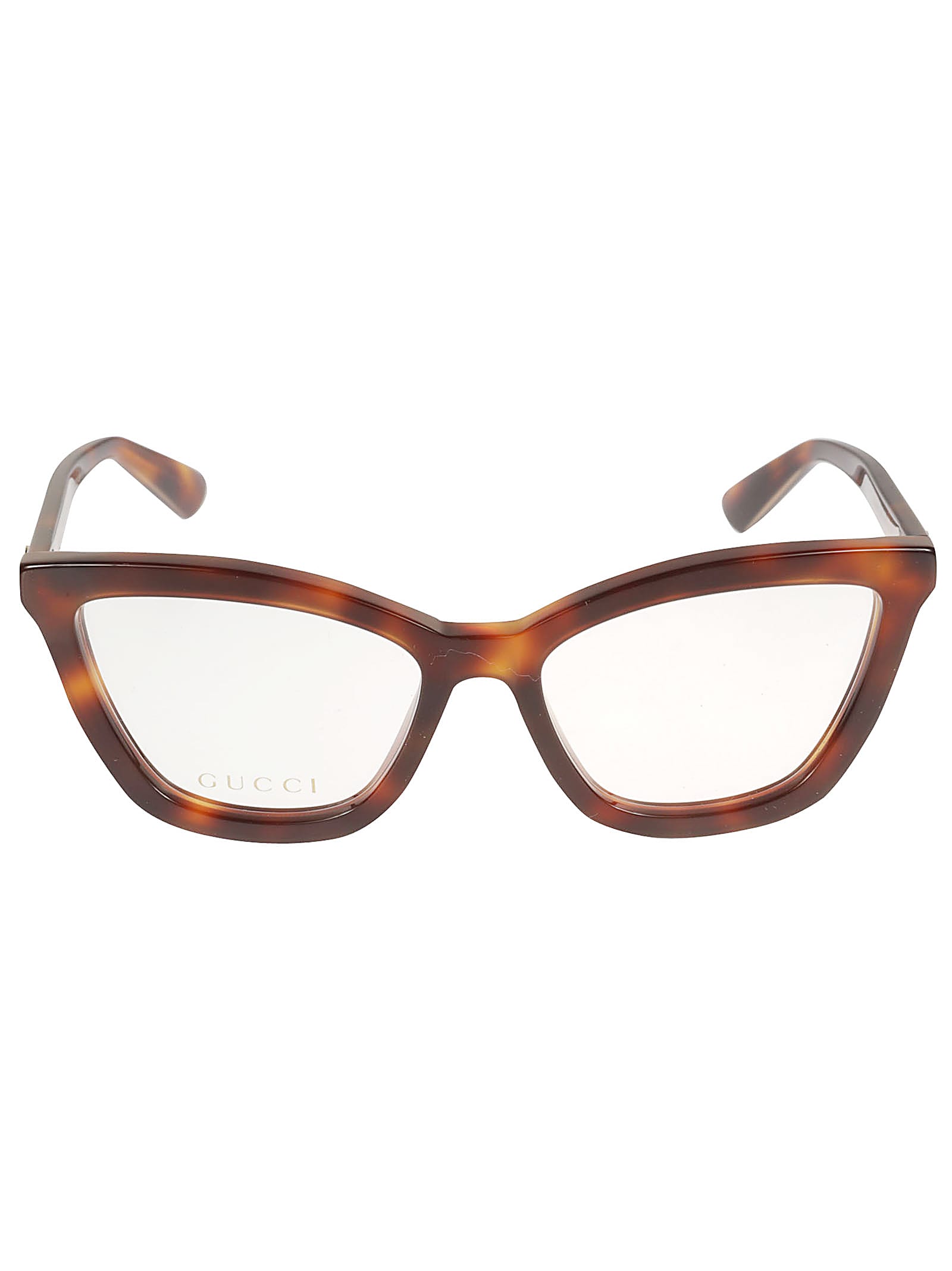 Cat-eye Logo Lens Frame