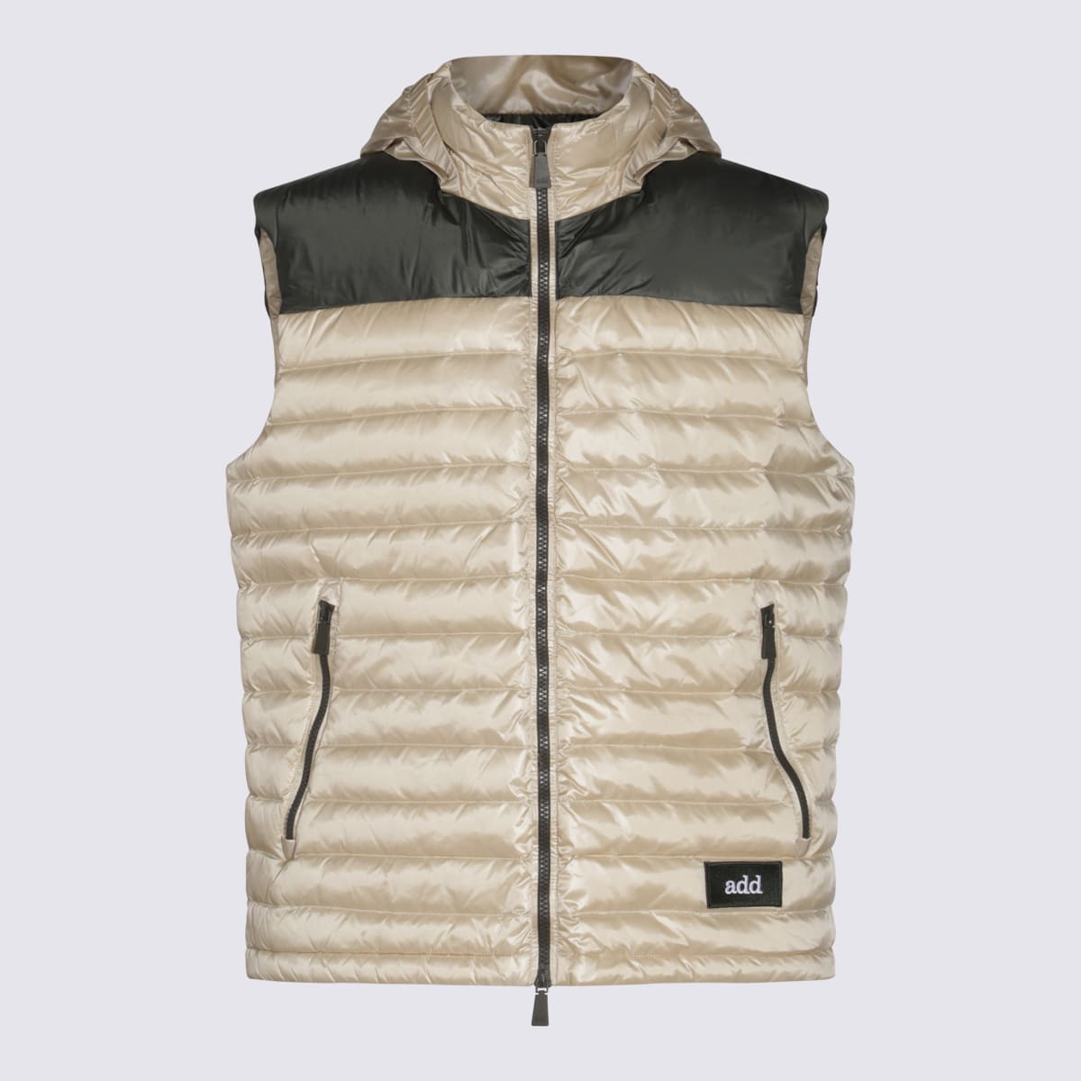 Beige Down Jacket