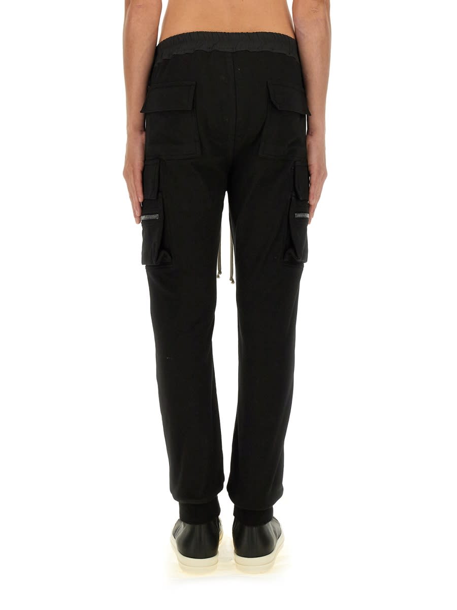 Shop Rick Owens Cargo Pants In Black