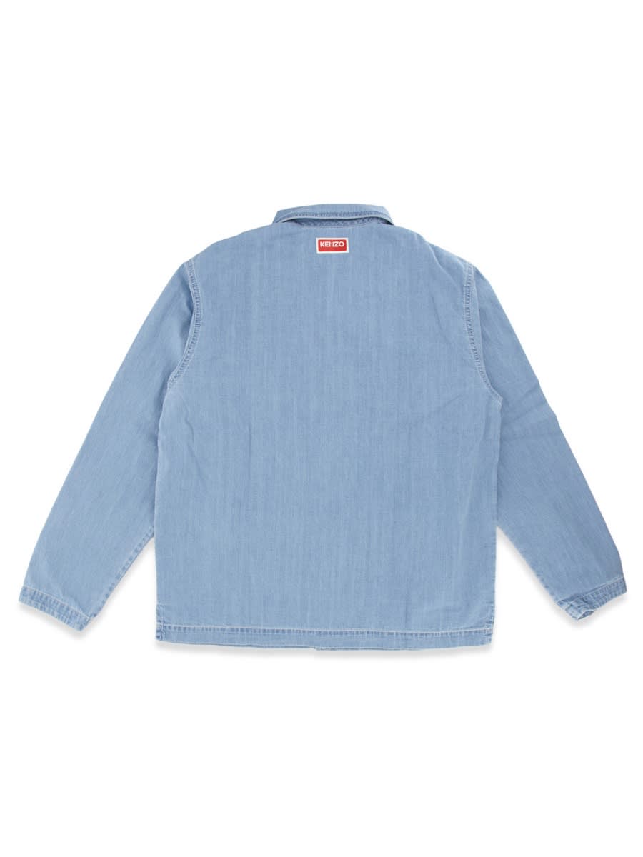 Shop Kenzo Denim Shirt
