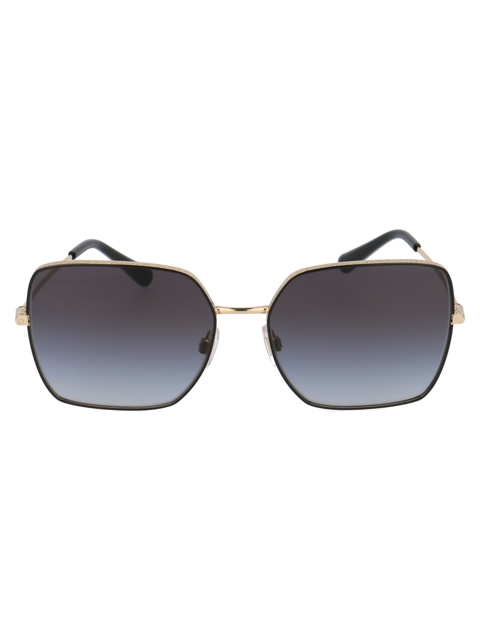 Shop Dolce &amp; Gabbana Eyewear 0dg2242 Sunglasses In 13348g Black