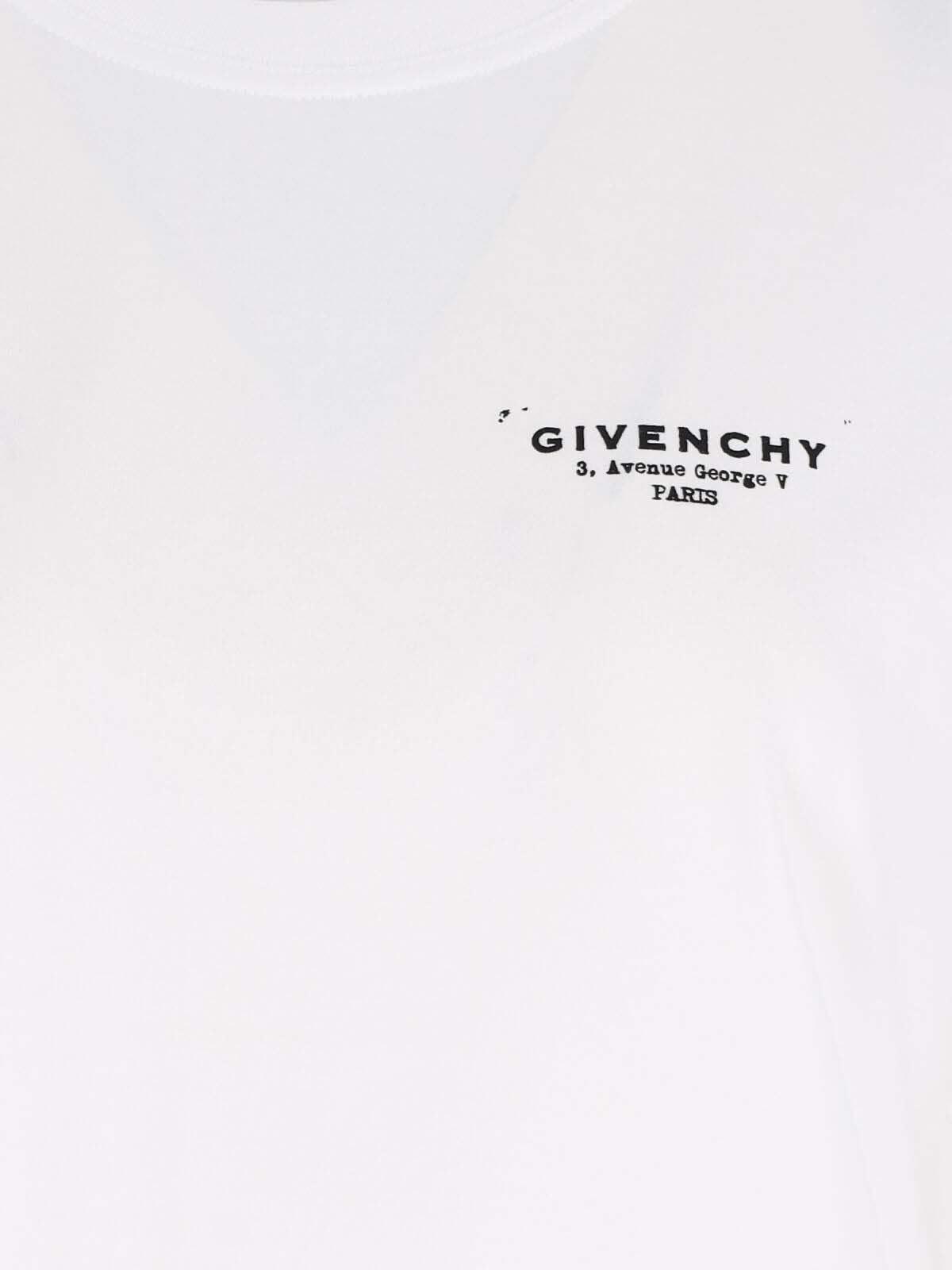 Givenchy Logo T-shirt In White