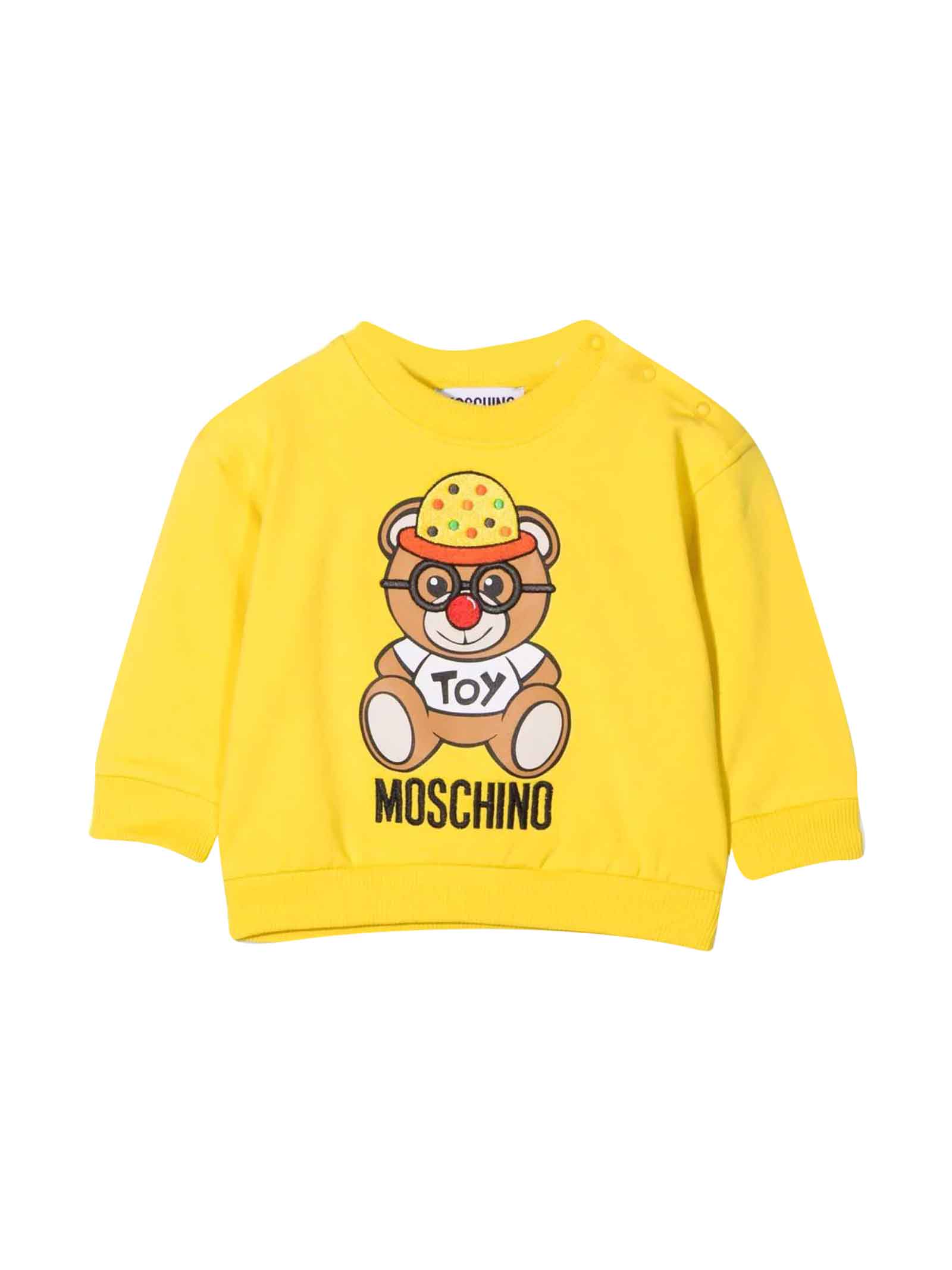 Moschino Yellow T-shirt With Toy Print