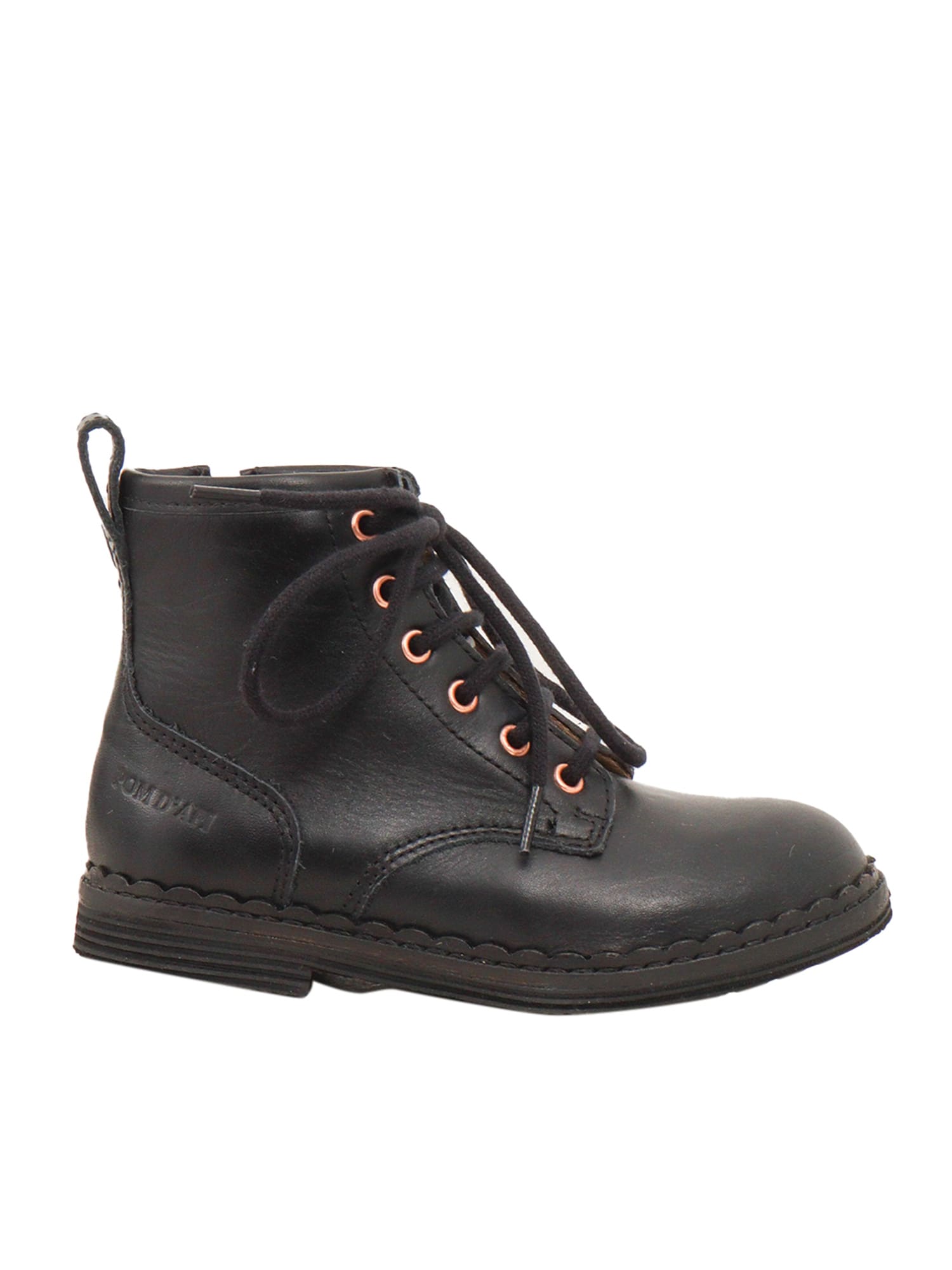 Pom D'api Roadster Ranger Leather Boots In Black