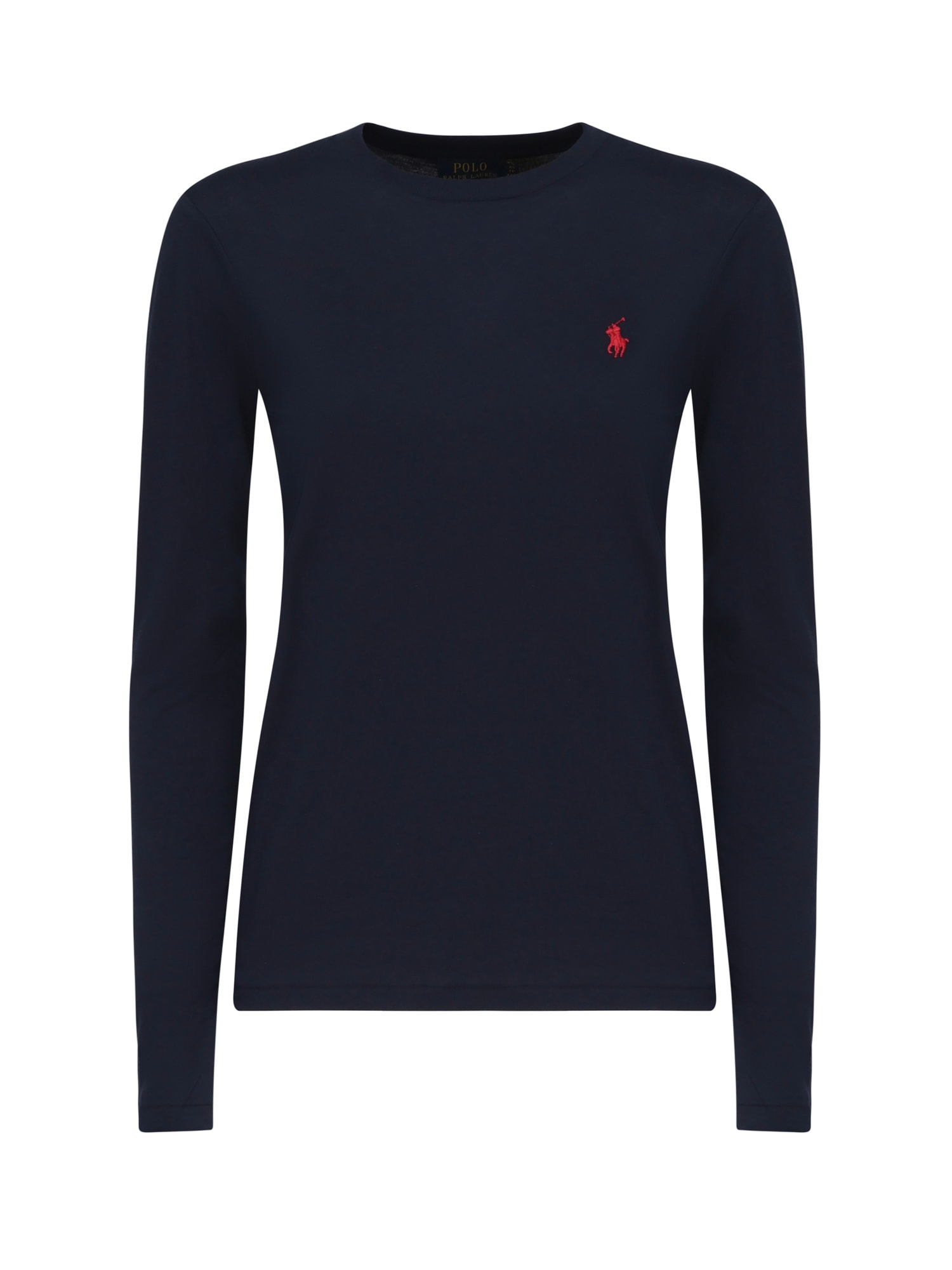Polo Ralph Lauren Plaited Wool And Cashmere Crew-neck In Blue