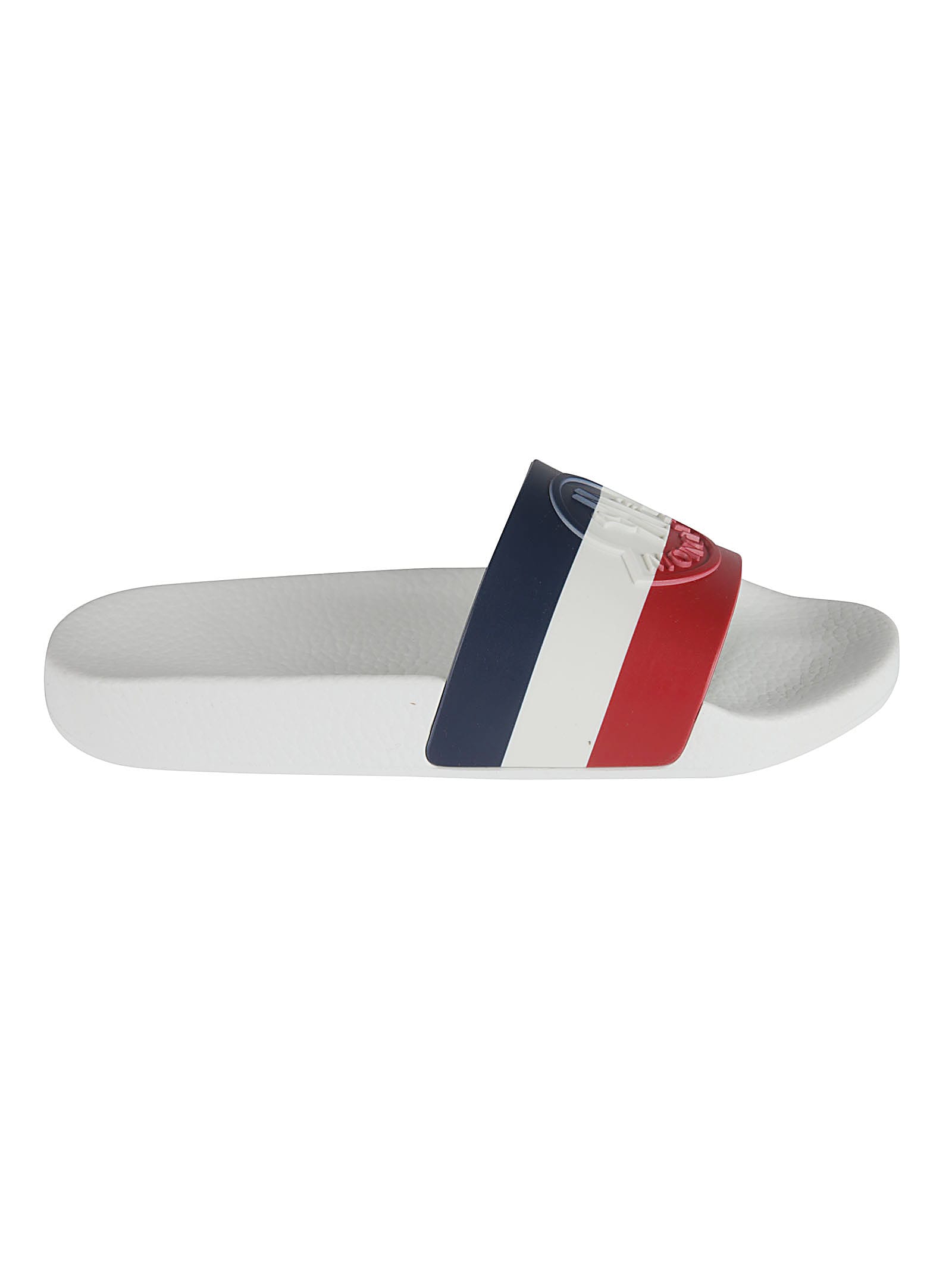 Buy Moncler Jeanne Sliders online, shop Moncler shoes with free shipping